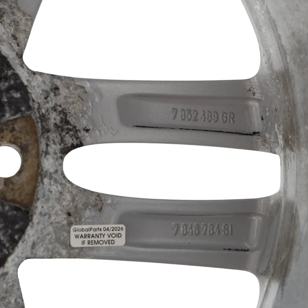 BMW F20 F21 Jantes en alliage argenté 18" 7,5J ET:45 M Double Spoke 461 - SKU 7846784-2 - Numéro de pièce 7846784