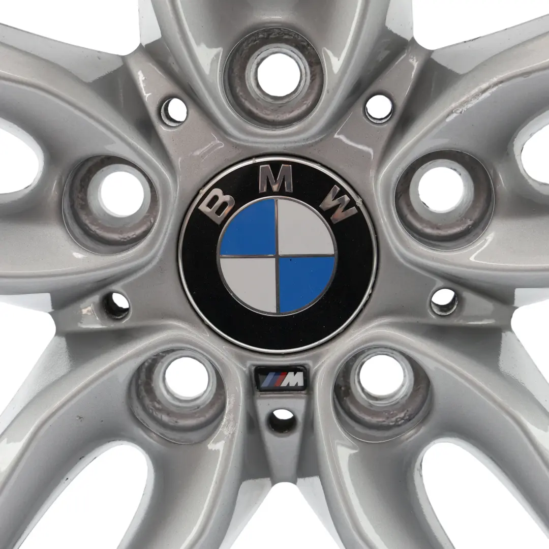 BMW F20 F21 Srebrna Felga Aluminiowa 18" 7,5J ET:45 M Double 461 - SKU 7846784-2 - Numer Części 7846784