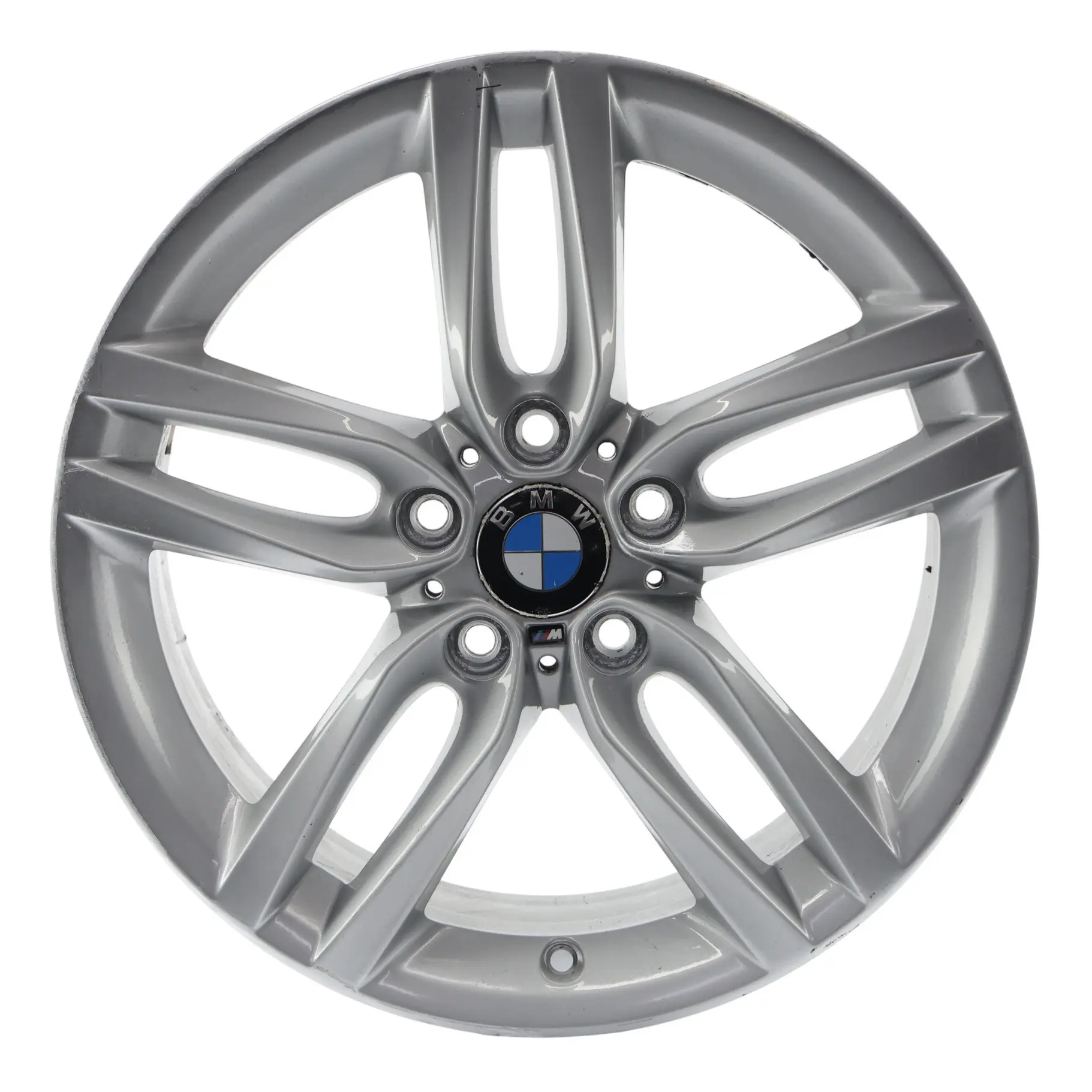 BMW F20 F21 Silver Alloy Wheel Rim 18" 7,5J ET:45 M Double Spoke 461 7846784