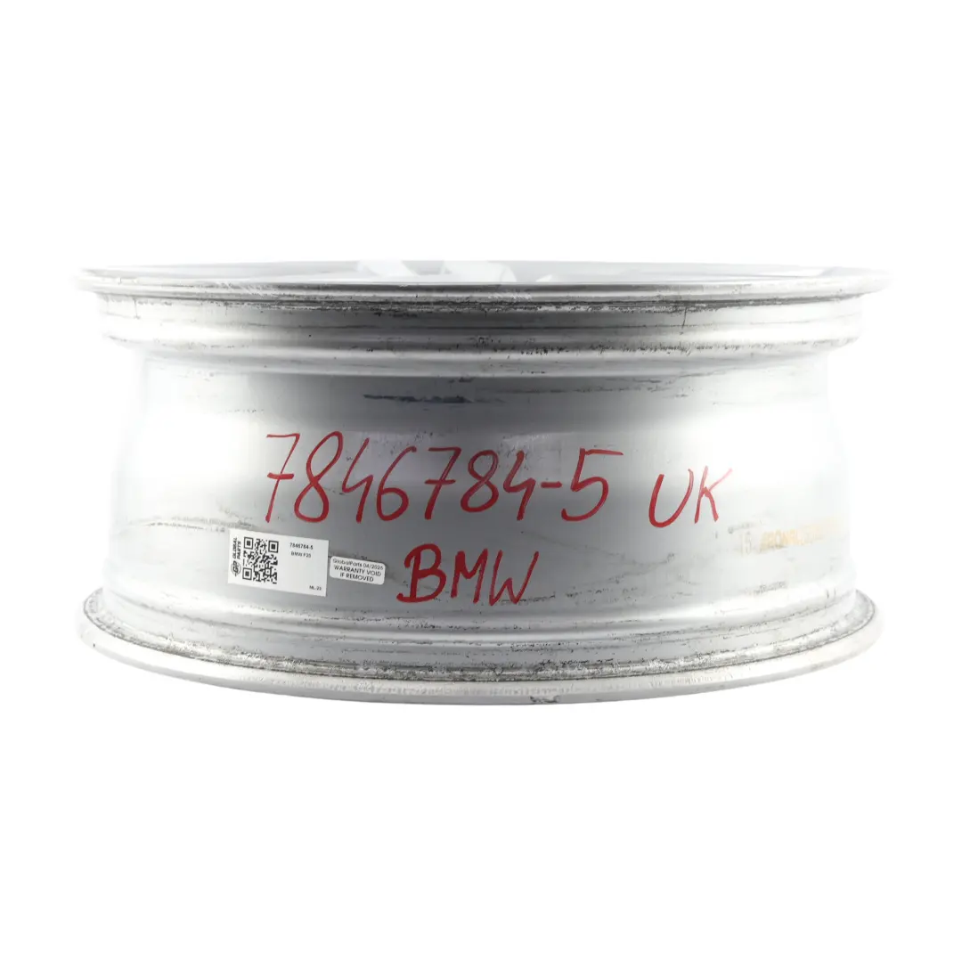 BMW F20 F21 Silver Alloy Wheel Rim 18" 7,5J ET:45 M Double Spoke 461 - SKU 7846784-5 - Part number 7846784