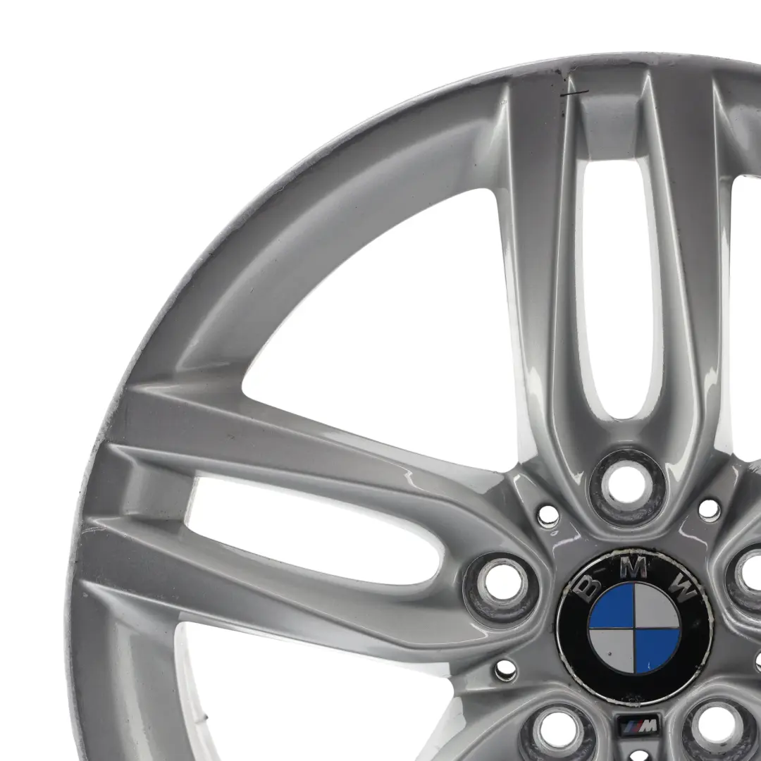 BMW F20 F21 Llanta Aleación Plata 18" 7,5J ET:45 M Doble Radio 461 - SKU 7846784-5 - Número de pieza 7846784