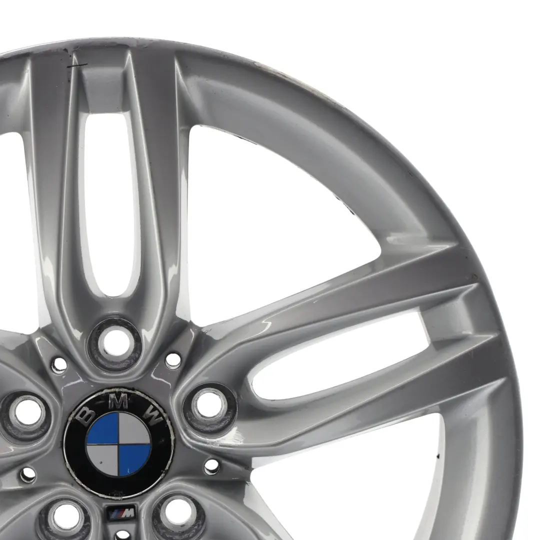 Alloy Wheel Rim 18" 7,5J ET:45 M Double Spoke 461 to BMW F20 F21 Silver with Part number 7846784 BMW F20 F21 Silver Alloy Wheel Rim 18" 7,5J ET:45 M Double Spoke 461 - SKU 7846784-5 - Part number 7846784