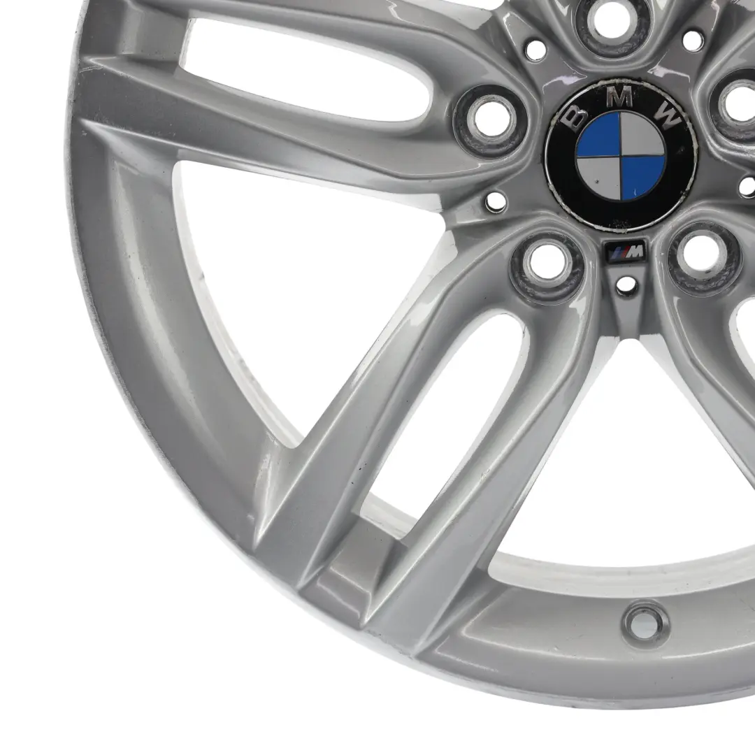 BMW F20 F21 Silver Alloy Wheel Rim 18" 7,5J ET:45 M Double Spoke 461 - SKU 7846784-5 - Part number 7846784