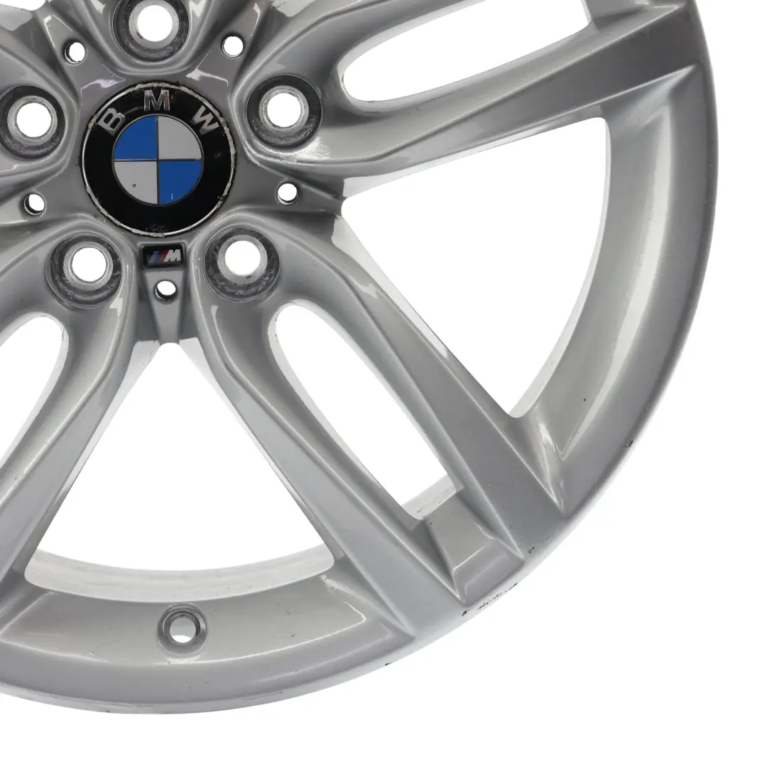 BMW F20 F21 Silver Alloy Wheel Rim 18" 7,5J ET:45 M Double Spoke 461 - SKU 7846784-5 - Part number 7846784
