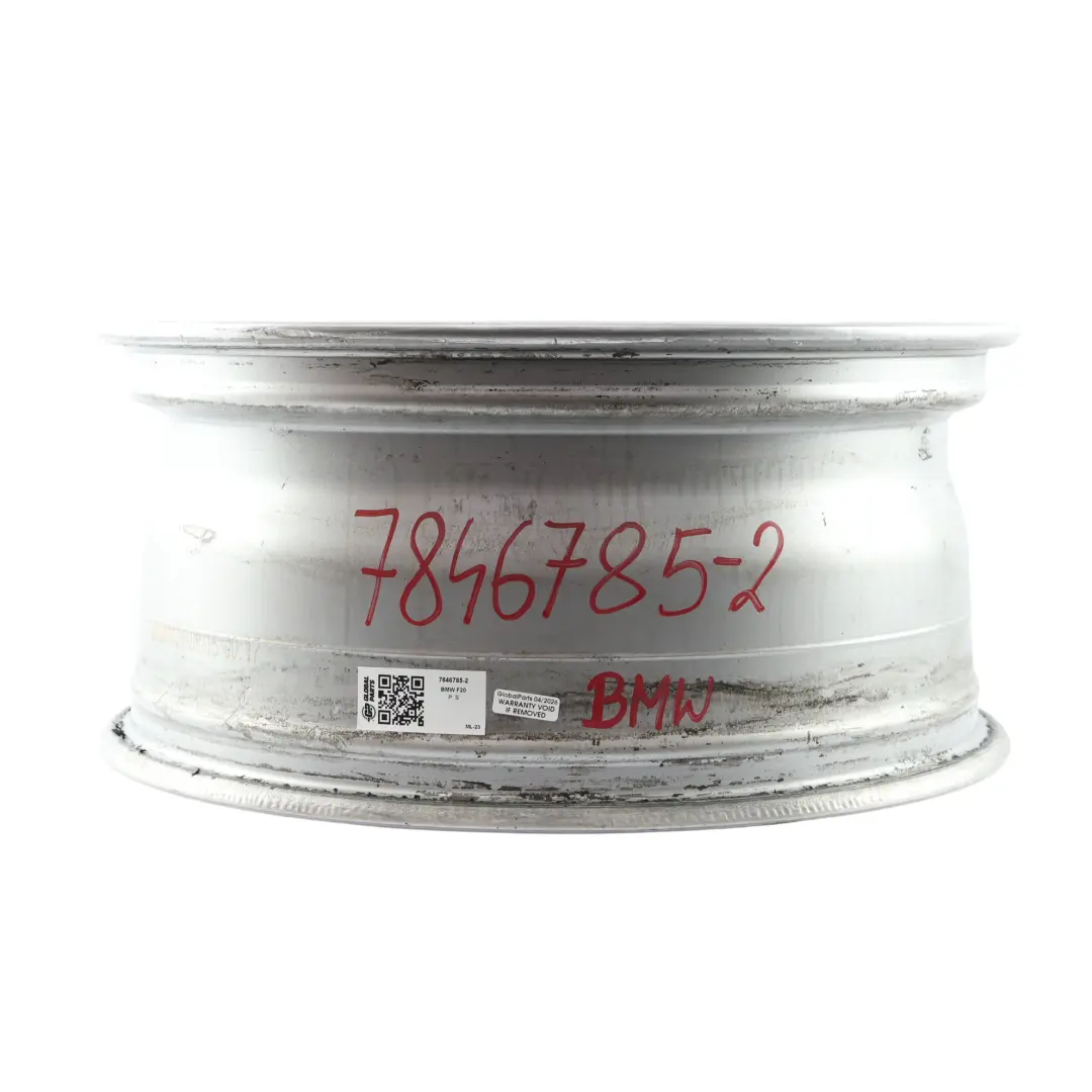 BMW F20 F21 llanta trasera aleación plata 18 "ET:52 8J M doble radio 461 - SKU 7846785-2 - Número de pieza 7846785