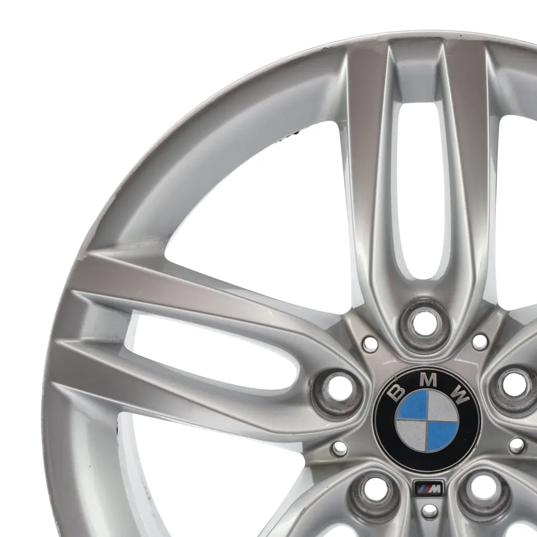 Alloy Wheel Rim 18" ET:52 8J M Double Spoke 461 to BMW F20 F21 Rear Silver with Part number 7846785 BMW F20 F21 Rear Silver Alloy Wheel Rim 18" ET:52 8J M Double Spoke 461 - SKU 7846785-2 - Part number 7846785