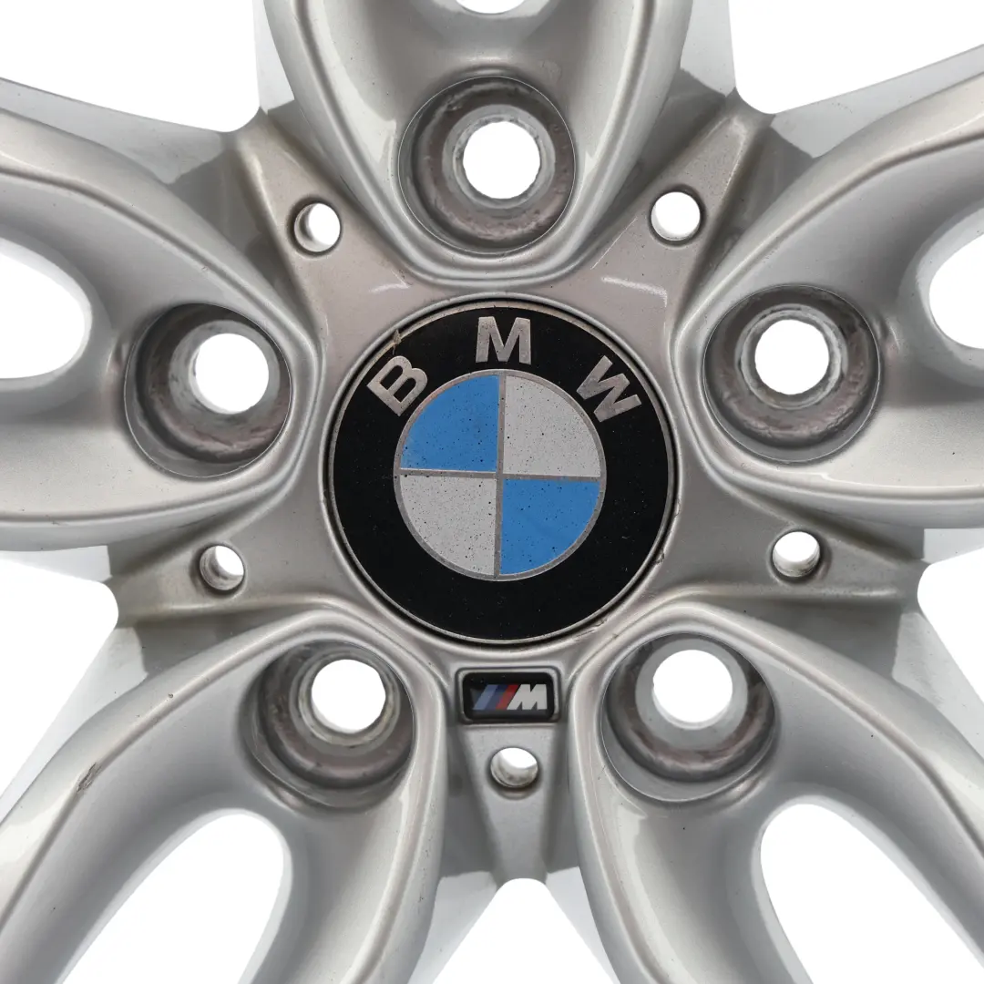BMW F20 F21 llanta trasera aleación plata 18 "ET:52 8J M doble radio 461 - SKU 7846785-2 - Número de pieza 7846785