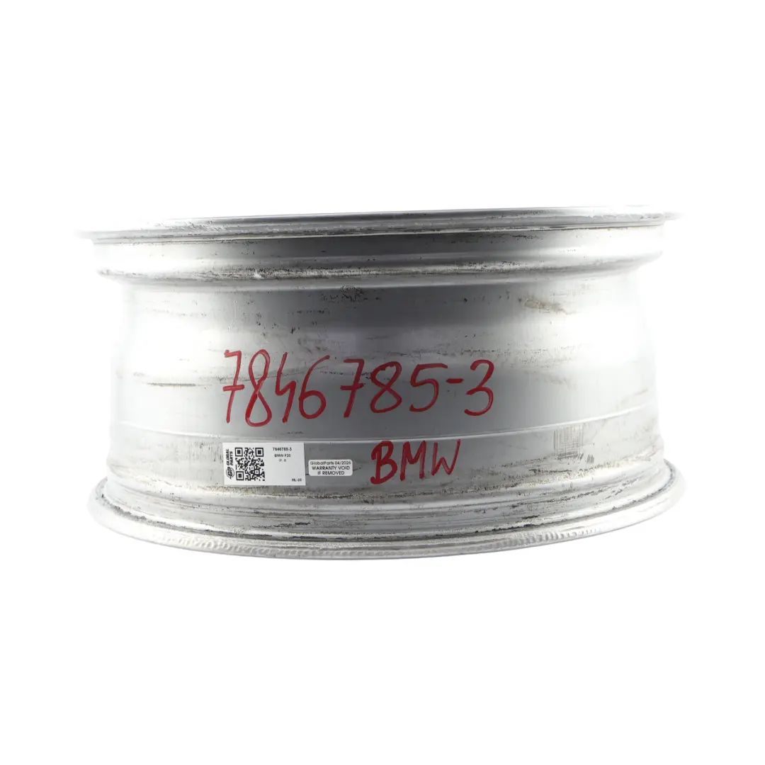 BMW F20 F21 llanta trasera aleación plata 18 "ET:52 8J M doble radio 461 - SKU 7846785-3 - Número de pieza 7846785