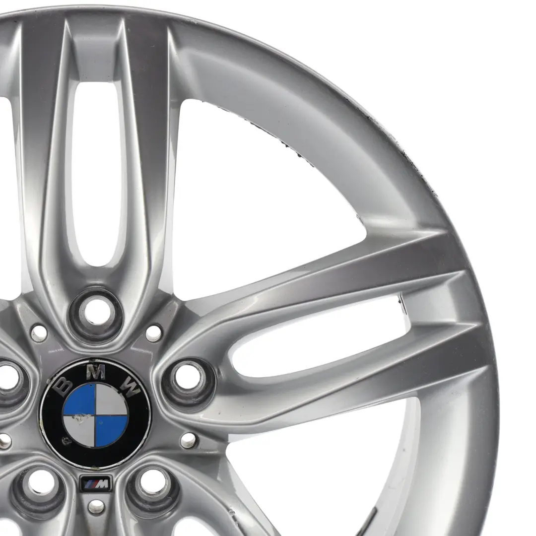Alloy Wheel Rim 18" ET:52 8J M Double Spoke 461 to BMW F20 F21 Rear Silver with Part number 7846785 BMW F20 F21 Rear Silver Alloy Wheel Rim 18" ET:52 8J M Double Spoke 461 - SKU 7846785-3 - Part number 7846785
