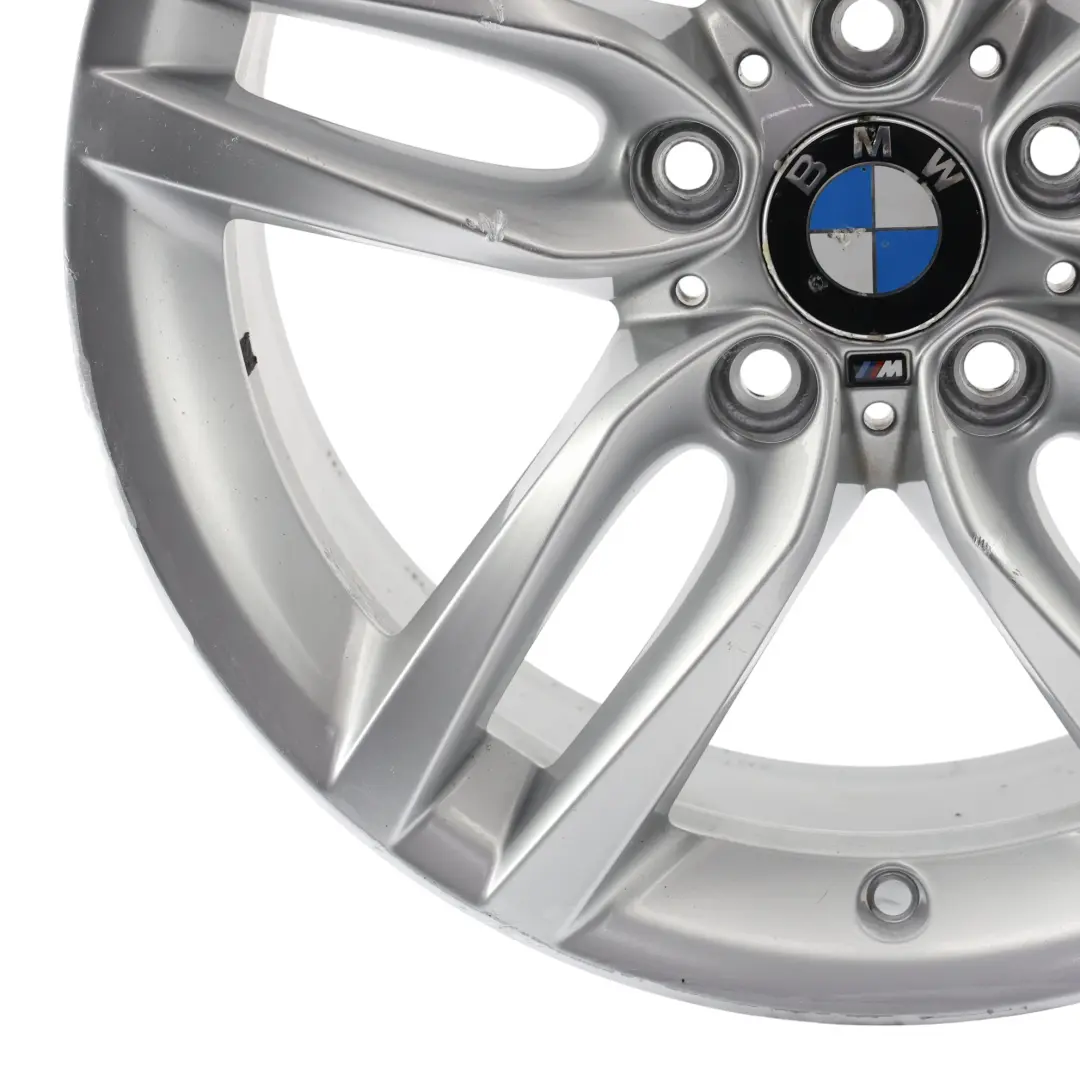 Alloy Wheel Rim 18" ET:52 8J M Double Spoke 461 to BMW F20 F21 Rear Silver with Part number 7846785 BMW F20 F21 Rear Silver Alloy Wheel Rim 18" ET:52 8J M Double Spoke 461 - SKU 7846785-3 - Part number 7846785