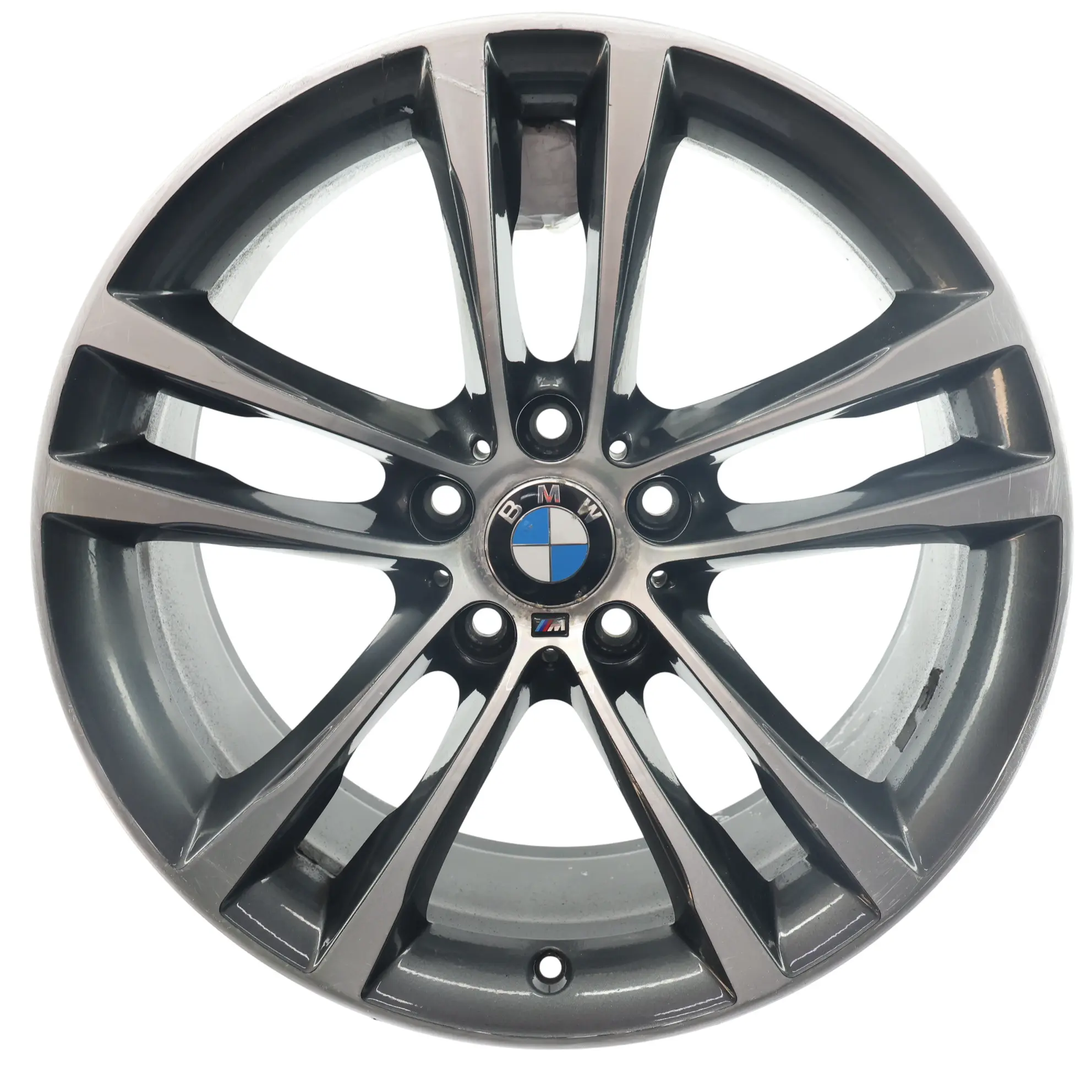 BMW F34 GT Hinterrad Alu Felge 19" 9J ET:42 M Doppelte Speiche 598M 7847544