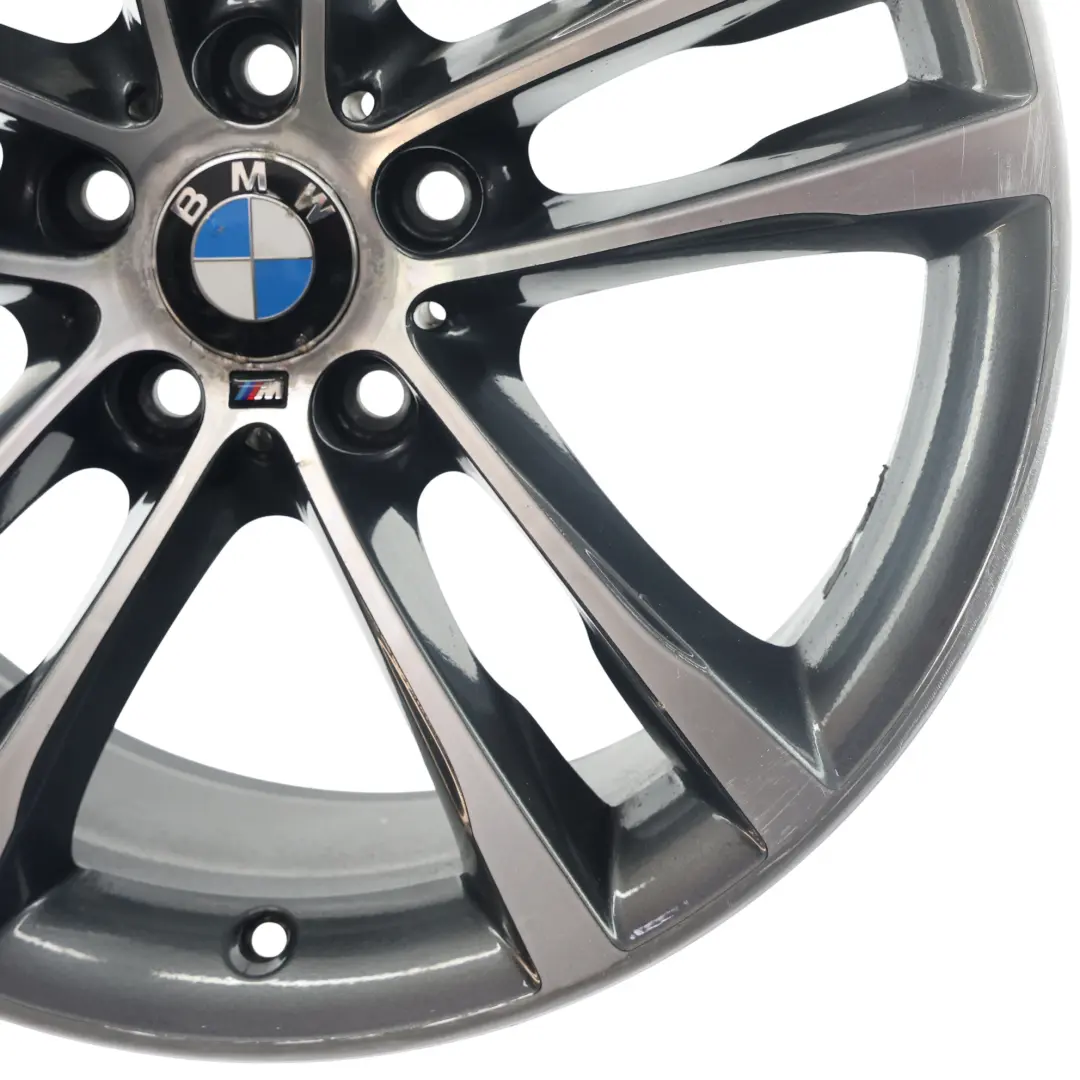 BMW F34 GT Jante Alliage Arrière 19" 9J ET:42 M Double Rayon 598M - SKU 7847544-2 - Numéro de pièce 7847544