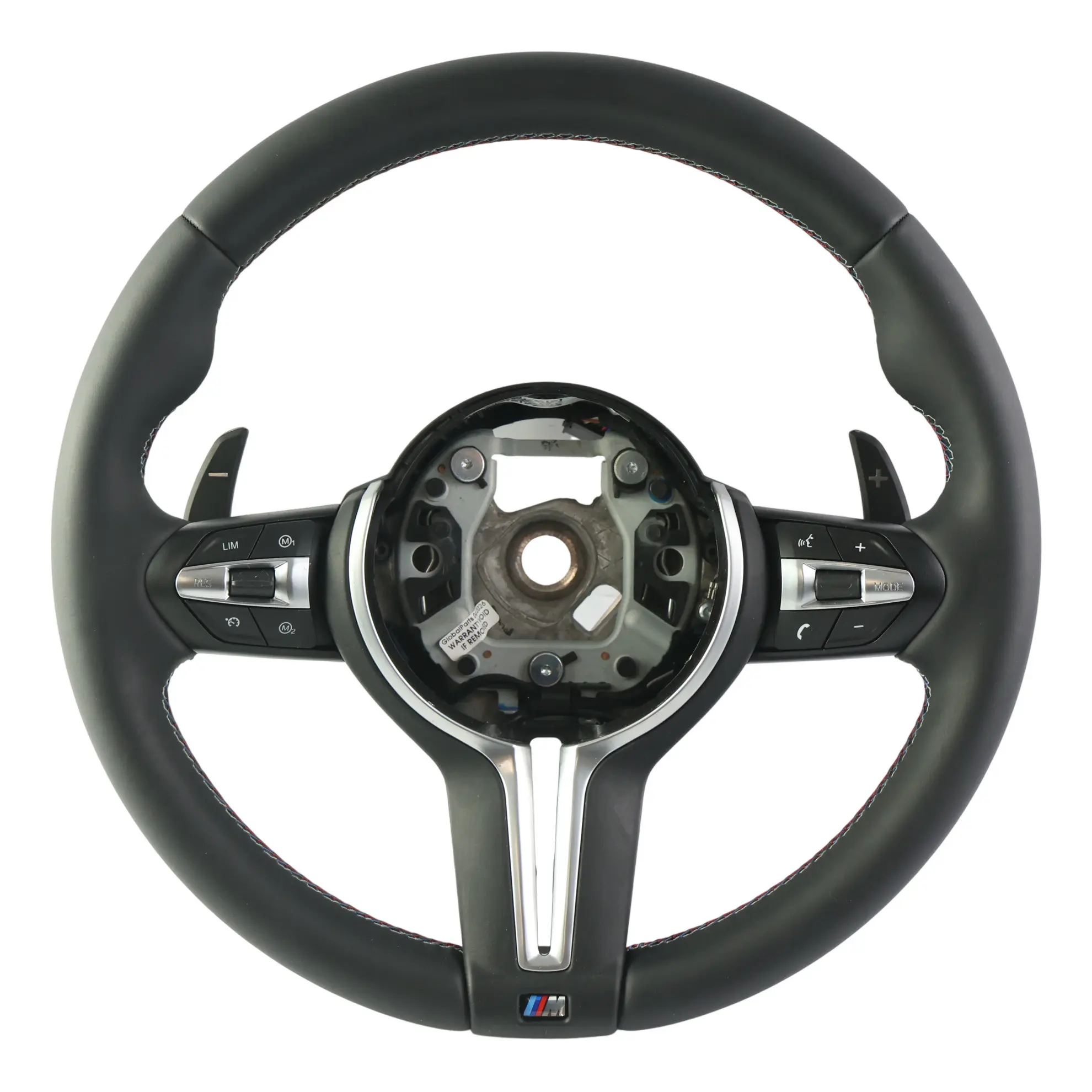 BMW F87 M2 F80 M3 F82 M4 Kierownica M Sport Czarna Skóra Grzana Łopatki