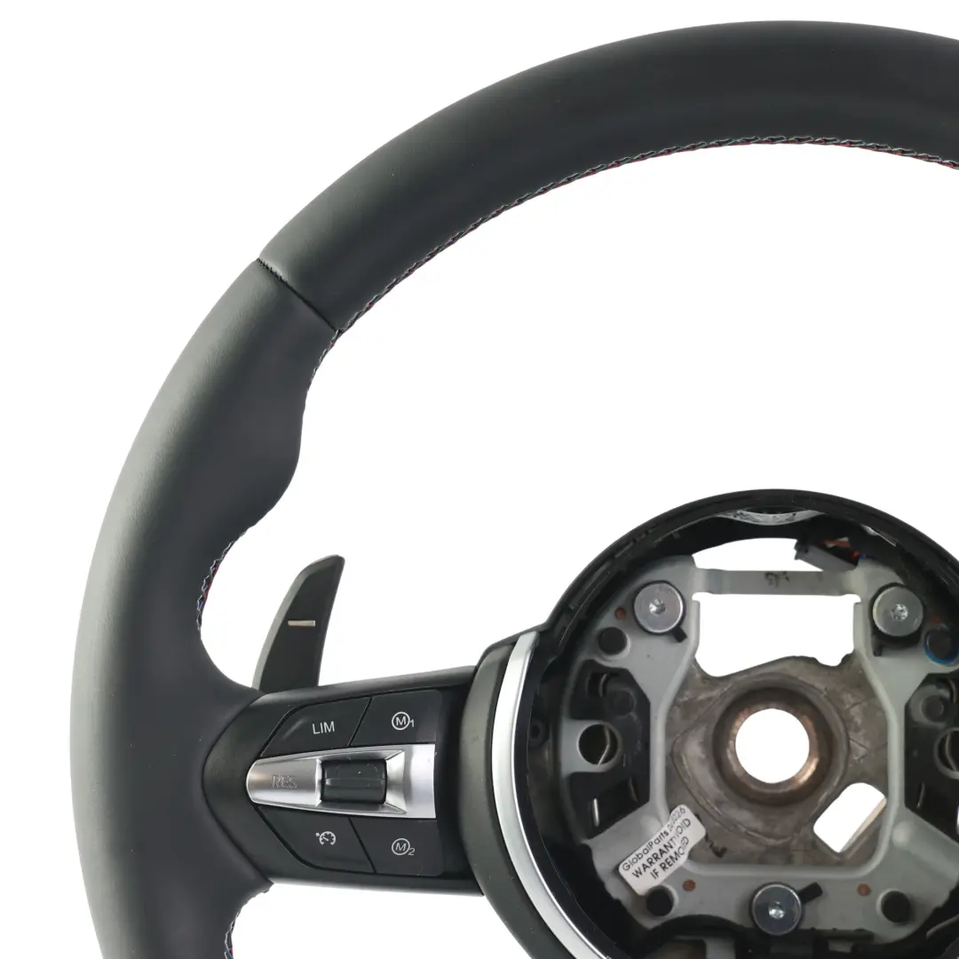 Volante BMW F87 M2 F80 M3 F82 M4 M Sport Cuero Con Levas De Cambio Calefactables - SKU 7847607 - Número de pieza 7847607