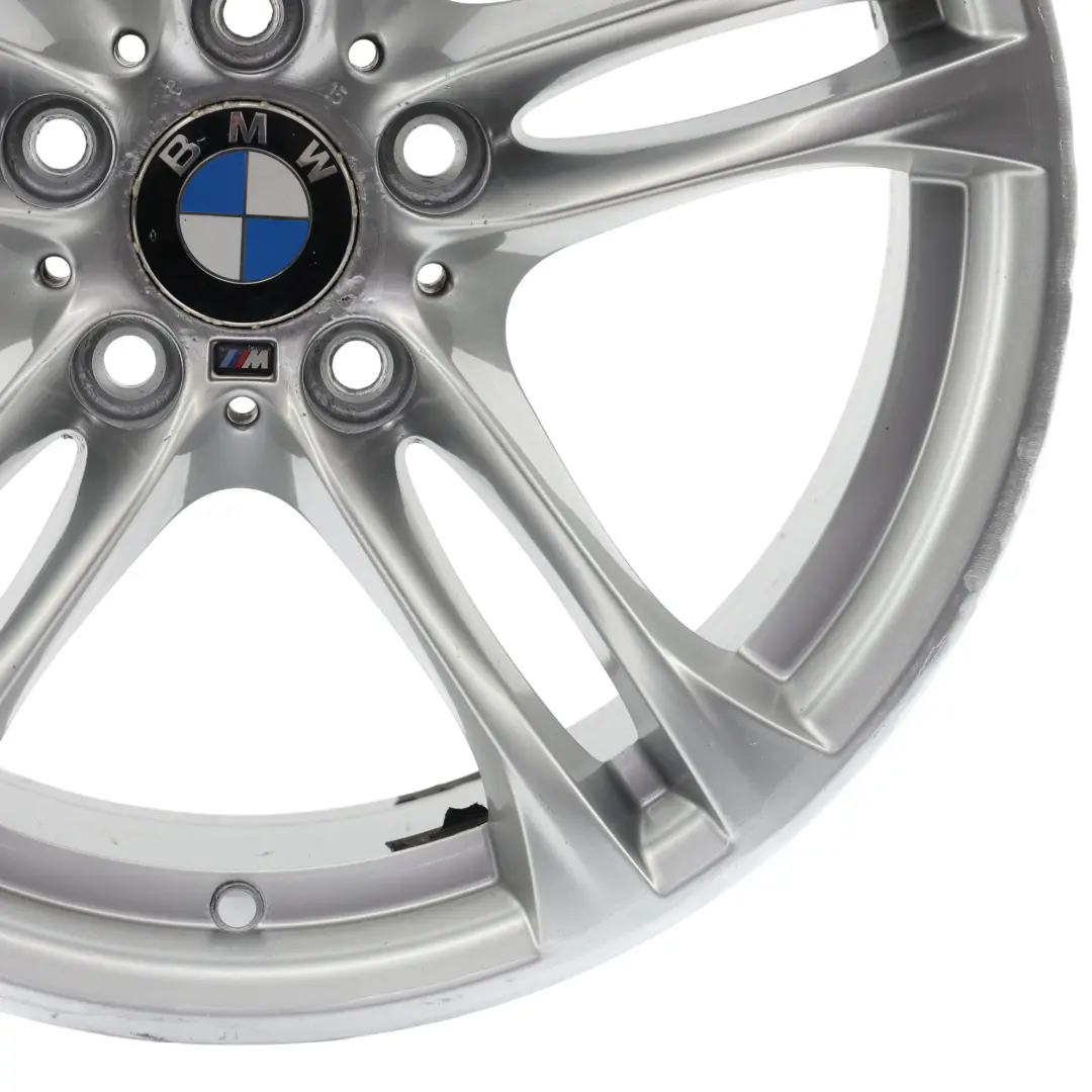 BMW F10 F06 F12 Jante arrière en alliage 18" 9J ET:44 M Double Spoke 613 - SKU 7848573-1 - Numéro de pièce 7848573