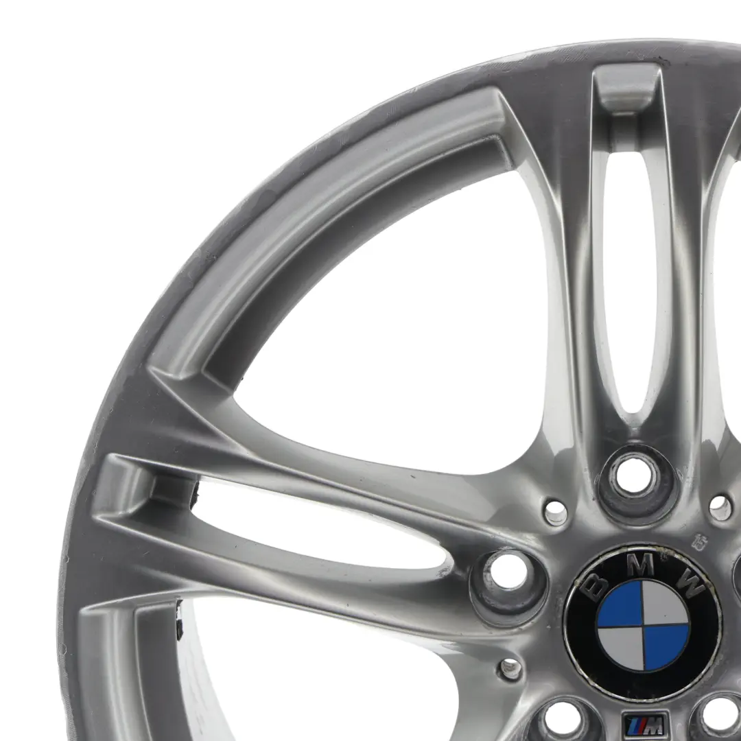 Alufelge Alu Felge Hinten 18" 9J ET:44 M Doppelspeiche 613 für BMW F10 F12 mit Teilenummer 7848573 BMW F10 F12 Alufelge Alu Felge Hinten 18" 9J ET:44 M Doppelspeiche 613 - SKU 7848573-2 - Teilenummer 7848573