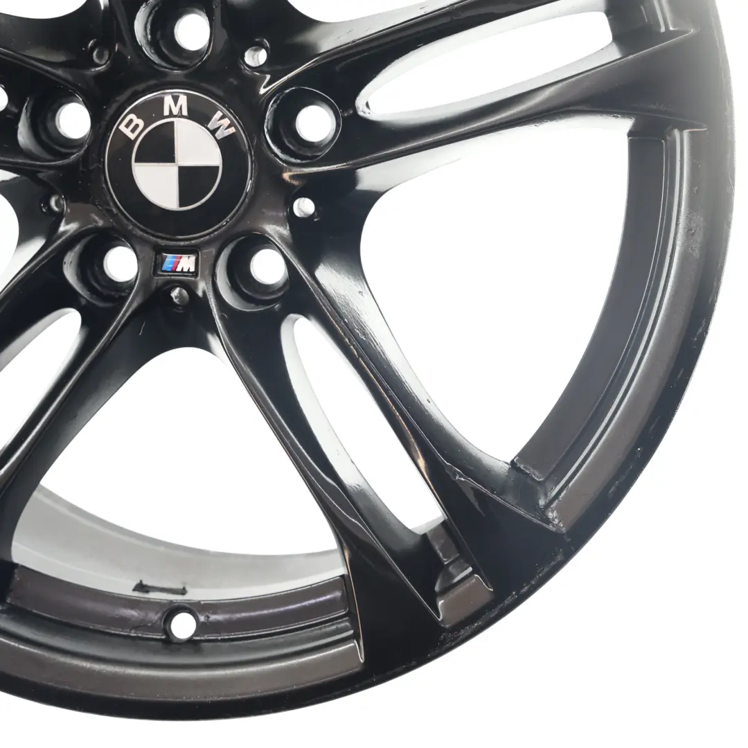 BMW F10 F06 F12 Wheel Rim Alloy Rear 18" 9J ET:44 M Double Spoke 613 - SKU 7848573-7 - Part number 7848573
