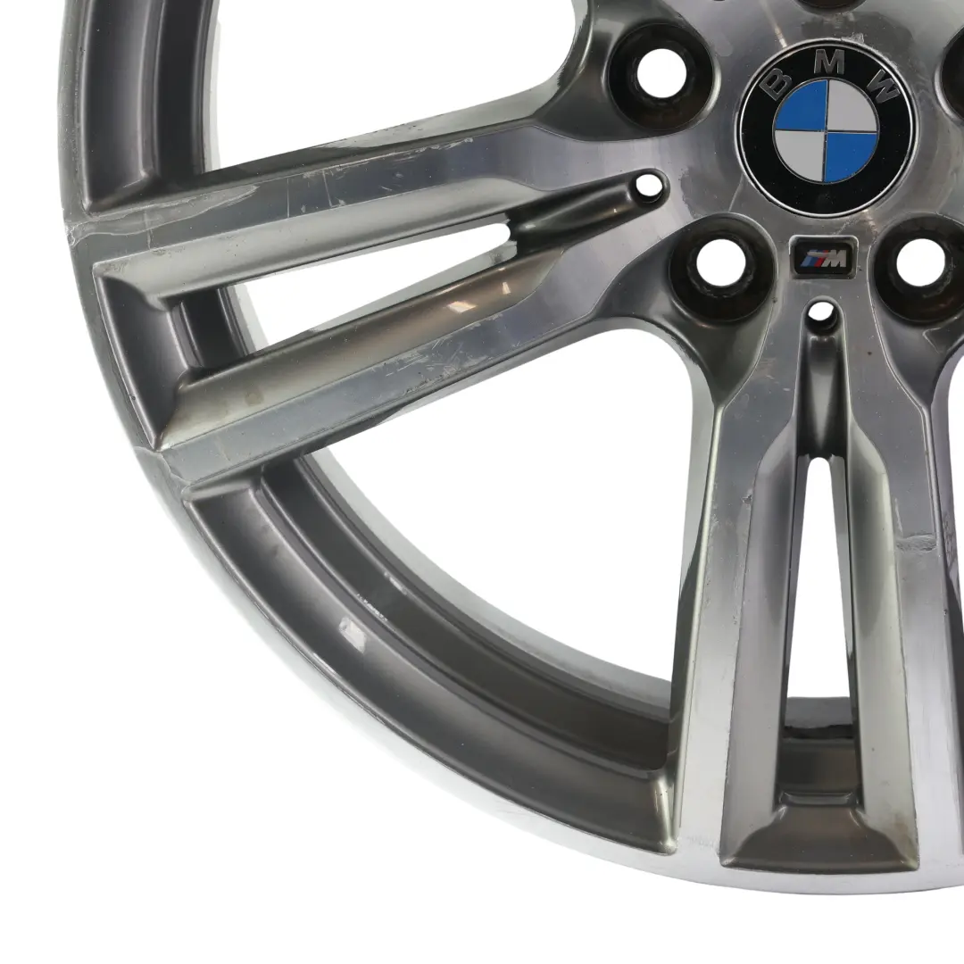 BMW F45 F46 Ferric Grau Leicht metall felge 18" ET:57 8J - SKU 7848602-1 - Teilenummer 7848602