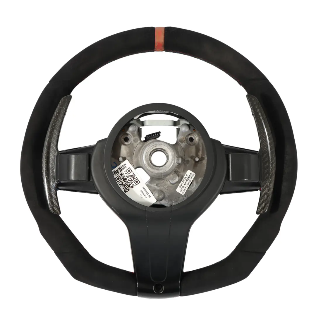 BMW F20 F21 LCI F30 F31 F32 Lenkrad M Sport Alcantara Schaltwippen Carbon - SKU 7850403-10 - Teilenummer 7850403