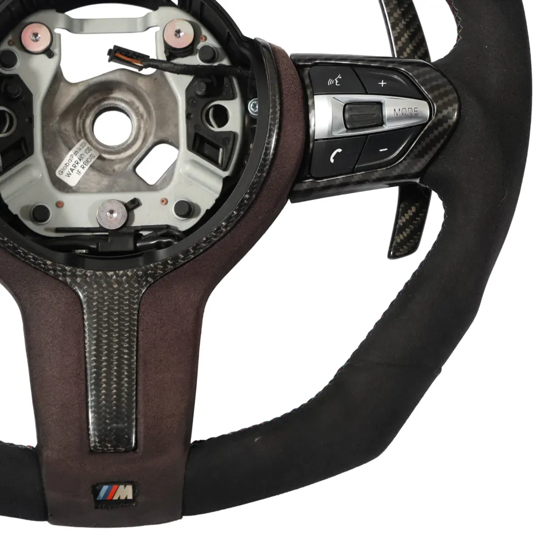 Kierownica M Sport Pakiet Alcantara Łopatki Carbon do BMW F20 LCI F30 F31 F32 o numerze 7850403 BMW F20 LCI F30 F31 F32 Kierownica M Sport Pakiet Alcantara Łopatki Carbon - SKU 7850403-10 - Numer Części 7850403