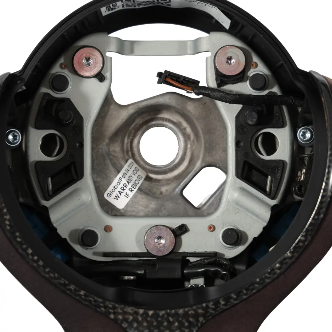 Steering Wheel M Sport Alcantara Paddle Shift Carbon to BMW F20 F21 LCI F30 F31 F32 with Part number 7850403 BMW F20 F21 LCI F30 F31 F32 Steering Wheel M Sport Alcantara Paddle Shift Carbon - SKU 7850403-10 - Part number 7850403