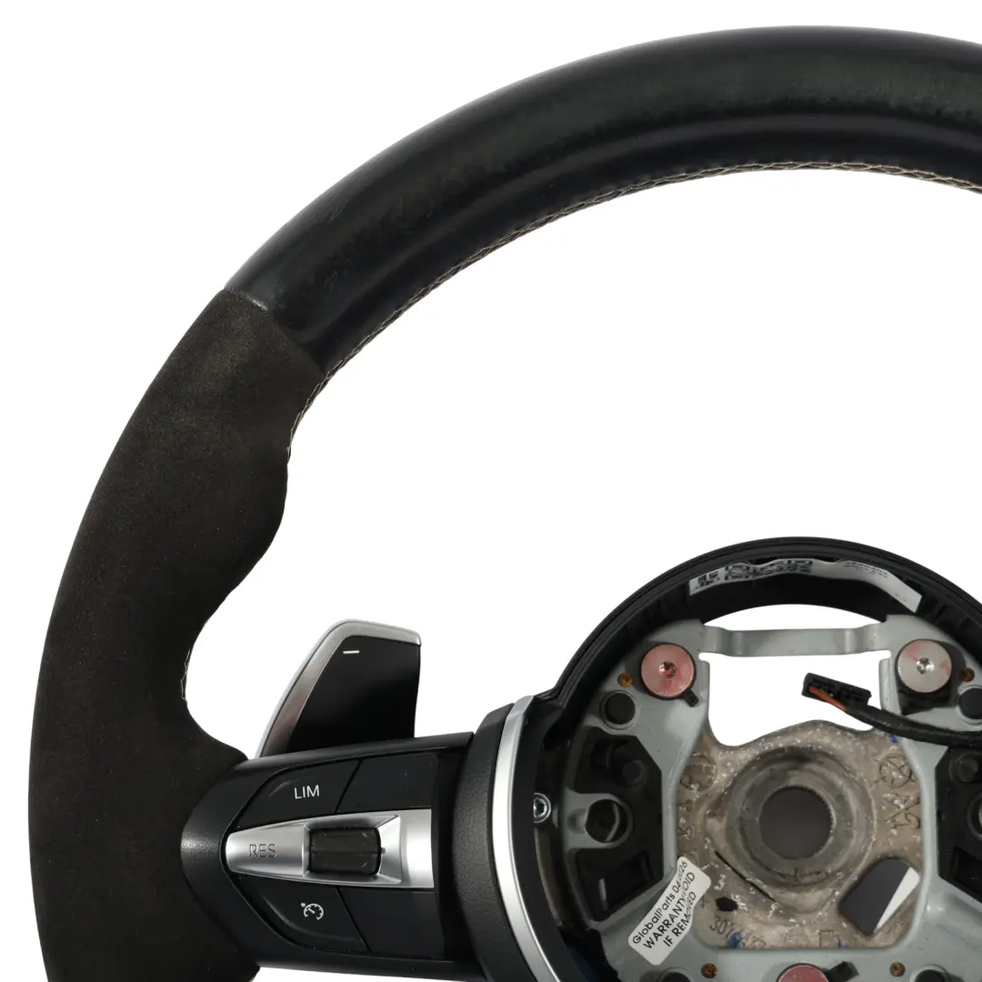 BMW F20 F21 F30 F31 F32 Steering Wheel M Sport Leather Alcantara Paddle Shift - SKU 7850403 - Part number 7850403