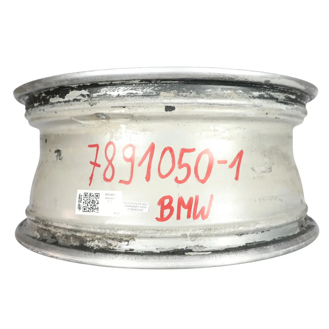 Front Alloy Wheel Rim 18" M Double Spoke 261 7,5J to BMW E81 E87 Silver with Part number 7891050 BMW E81 E87 Silver Front Alloy Wheel Rim 18" M Double Spoke 261 7,5J - SKU 7891050-1 - Part number 7891050