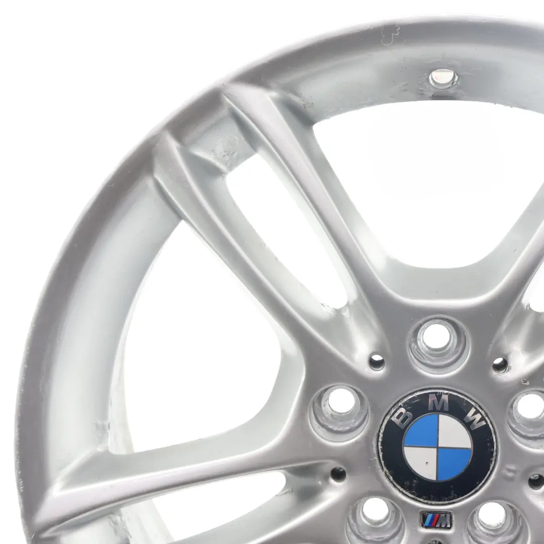 Llanta De Aleacion Delantera Plateada 18" M Doble Radio 261 7,5J para BMW E87 con número de pieza 7891050 BMW E87 Llanta De Aleacion Delantera Plateada 18" M Doble Radio 261 7,5J - SKU 7891050-1 - Número de pieza 7891050
