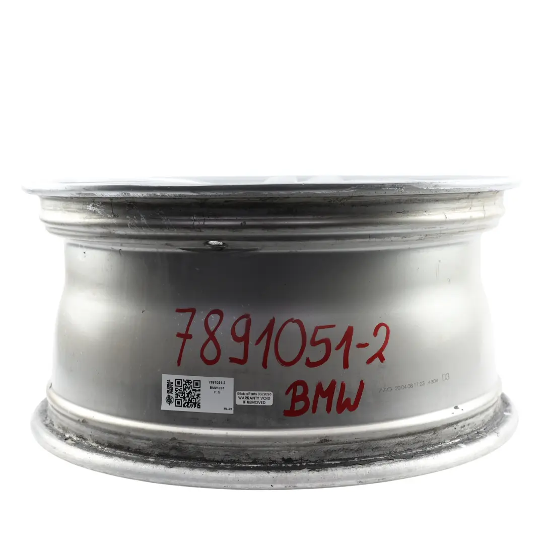 Alu Felge Alufelge Hinten 18" M Doppelspeiche 261 8,5J für BMW E81 E82 E87 mit Teilenummer 7891051 BMW E81 E82 E87 Alu Felge Alufelge Hinten 18" M Doppelspeiche 261 8,5J - SKU 7891051-2 - Teilenummer 7891051