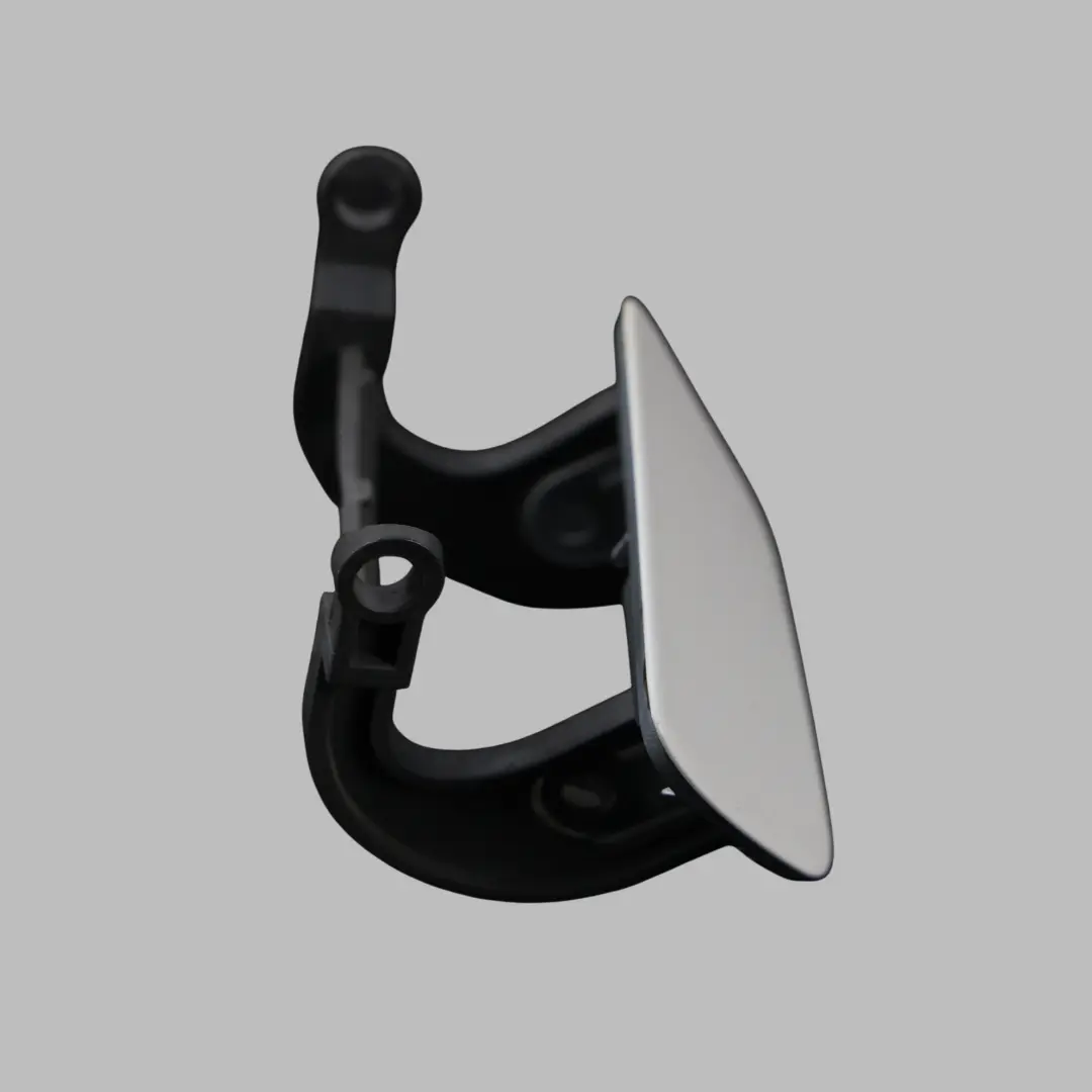 BMW E60 Front Bumper M-Sport Headlight Nozzle Flap Right O/S Alpinweiss 3 - 300 - SKU 7896602-AW - Part number 7896602