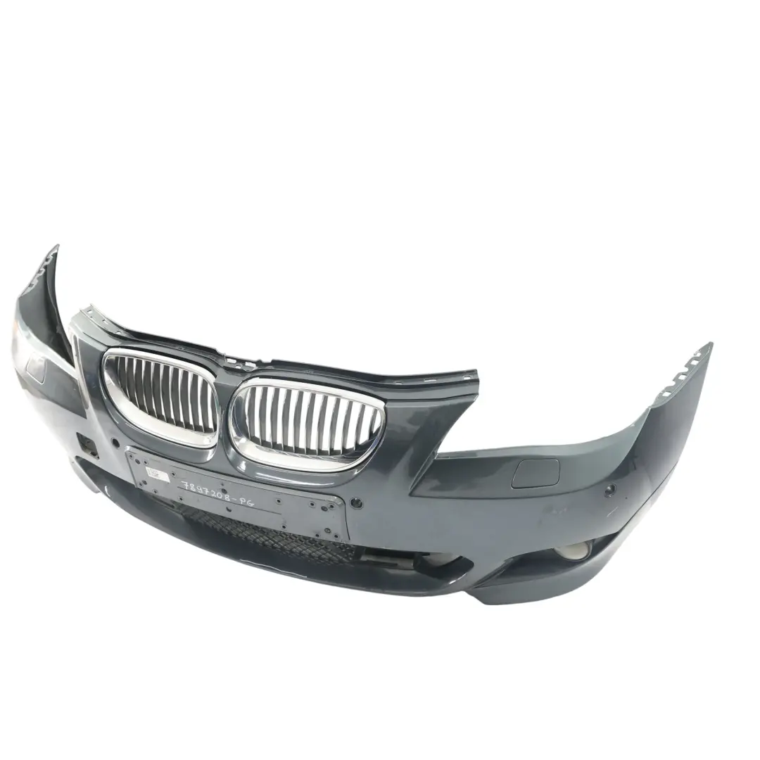 BMW E60 M-Pakiet Zderzak Przedni Platingrau Metallic A68 - SKU 7897208-PG - Numer Części 7897208