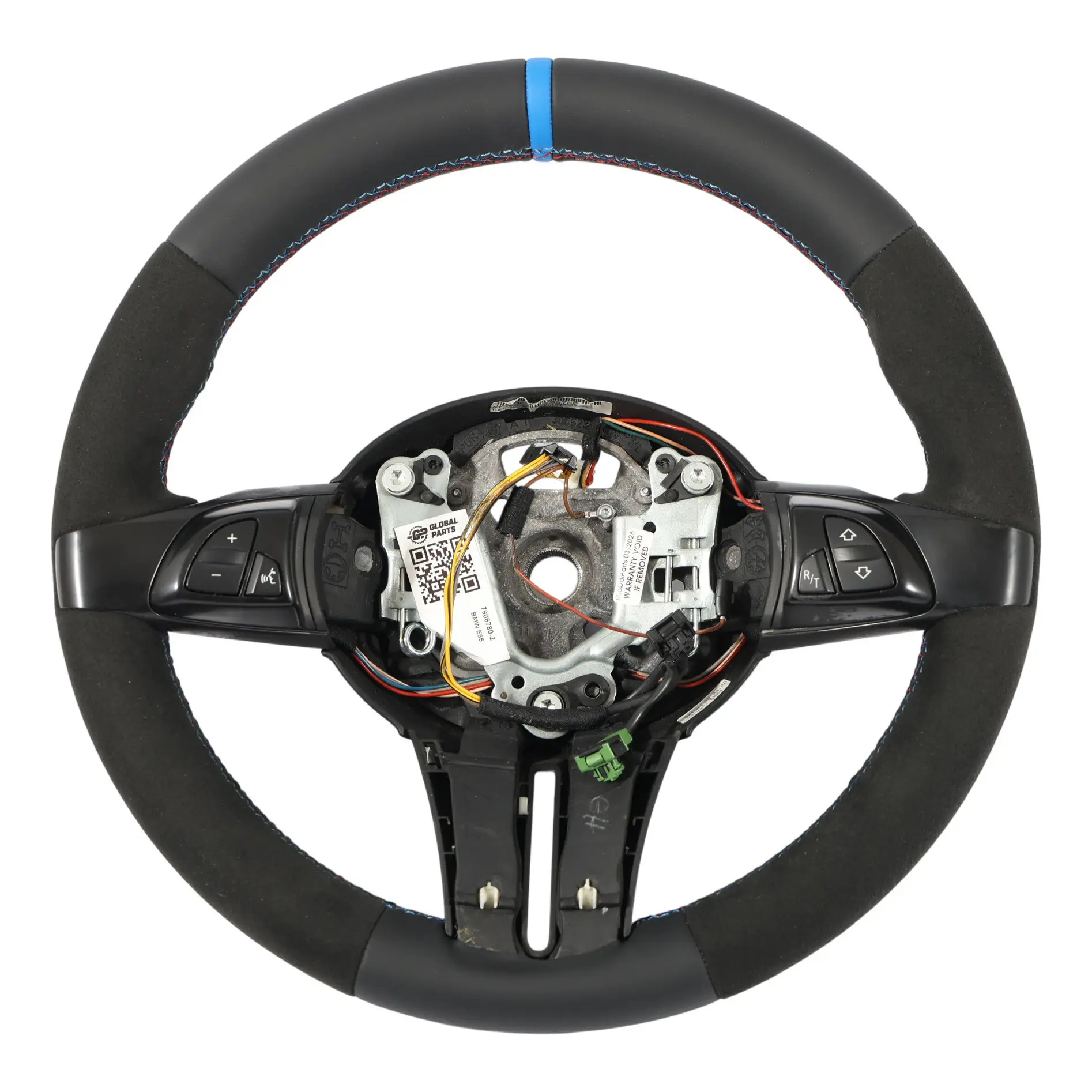 BMW Z4 E85 Steering Wheel NEW Black Leather Alcantara M Sport Multifunction