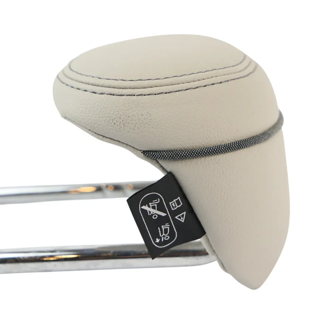 Middle Leather Headrest Satellite Grey to Mini Countryman F60 Rear Seat with Part number 7939723 Mini Countryman F60 Rear Seat Middle Leather Headrest Satellite Grey - SKU 7939723 - Part number 7939723