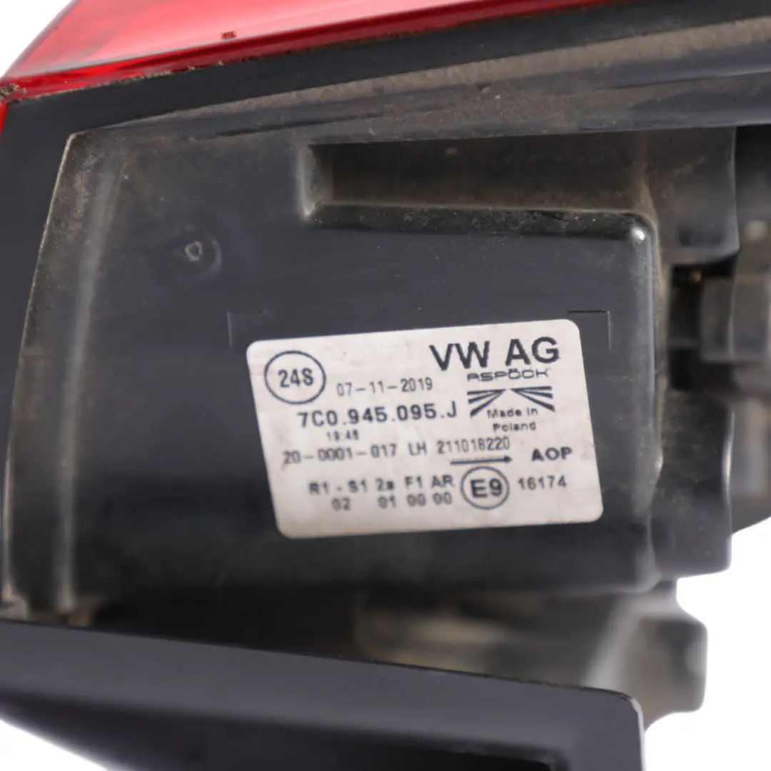 VW Volkswagen Crafter Mk2 Rear Lamp Tail Light Left N/S - SKU 7C0945095J - Part number 7C0945095J