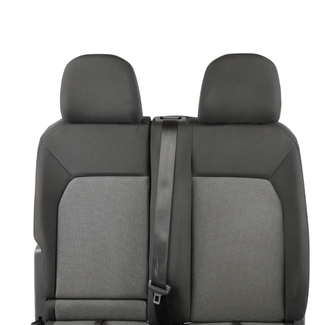 VW Crafter Front Passenger Double Seat Left N/S Cloth Fabric - SKU RHD-7C2881801E-1 - Part number 7C2881801E
