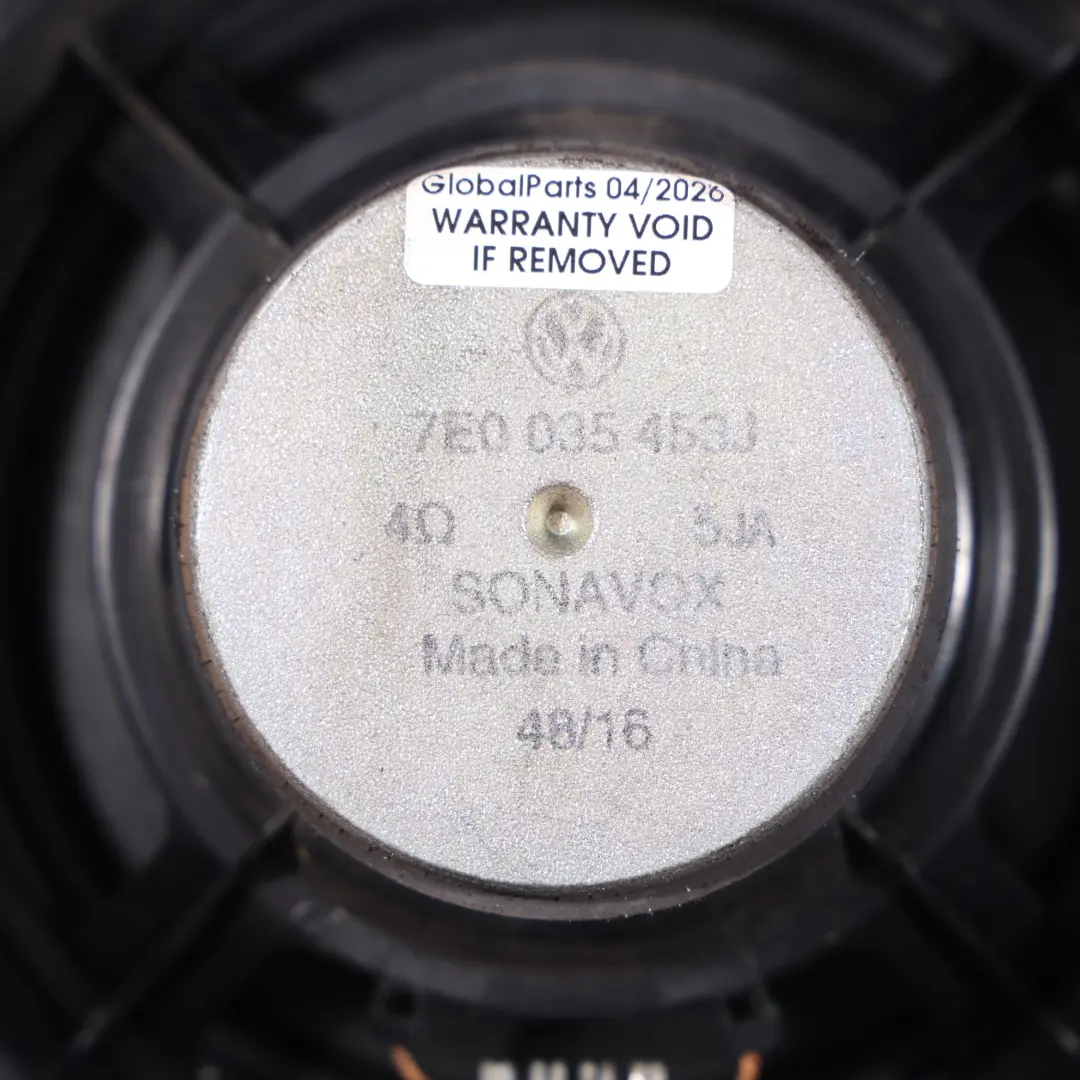 Front Door Speaker Left Right N/O/S to Volkswagen Transporter T6 with Part number 7E0035453J Volkswagen Transporter T6 Front Door Speaker Left Right N/O/S - SKU 7E0035453J - Part number 7E0035453J