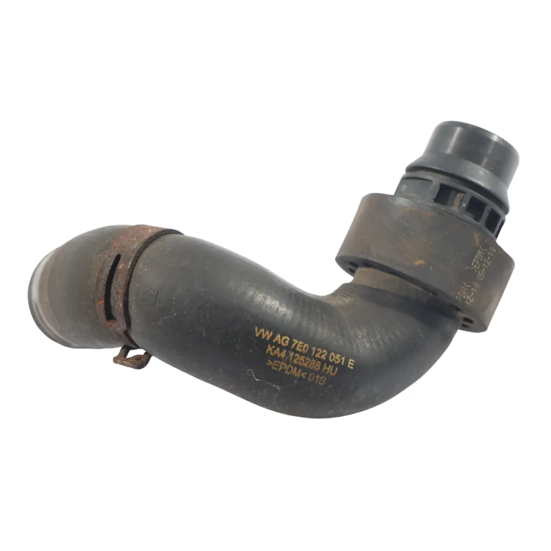 Volkswagen Transporter T5 Coolant Hose Radiator Water Pipe 2.0 TDI - SKU 7E0122051E-1 - Part number 7E0122051E