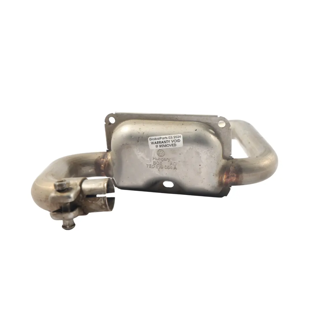 Webasto Auxiliary Heating Exhaust Pipe Muffler to VW Transporter T5 with Part number 7E0819084A VW Transporter T5 Webasto Auxiliary Heating Exhaust Pipe Muffler - SKU 7E0819084A - Part number 7E0819084A