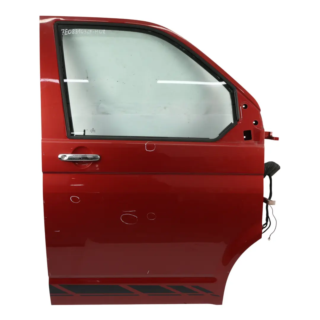 Volkswagen Transporter T6 Tür Vorne Rechts Murano Rot C3X - SKU 7E0831056F-MUR - Teilenummer 7E0831056F