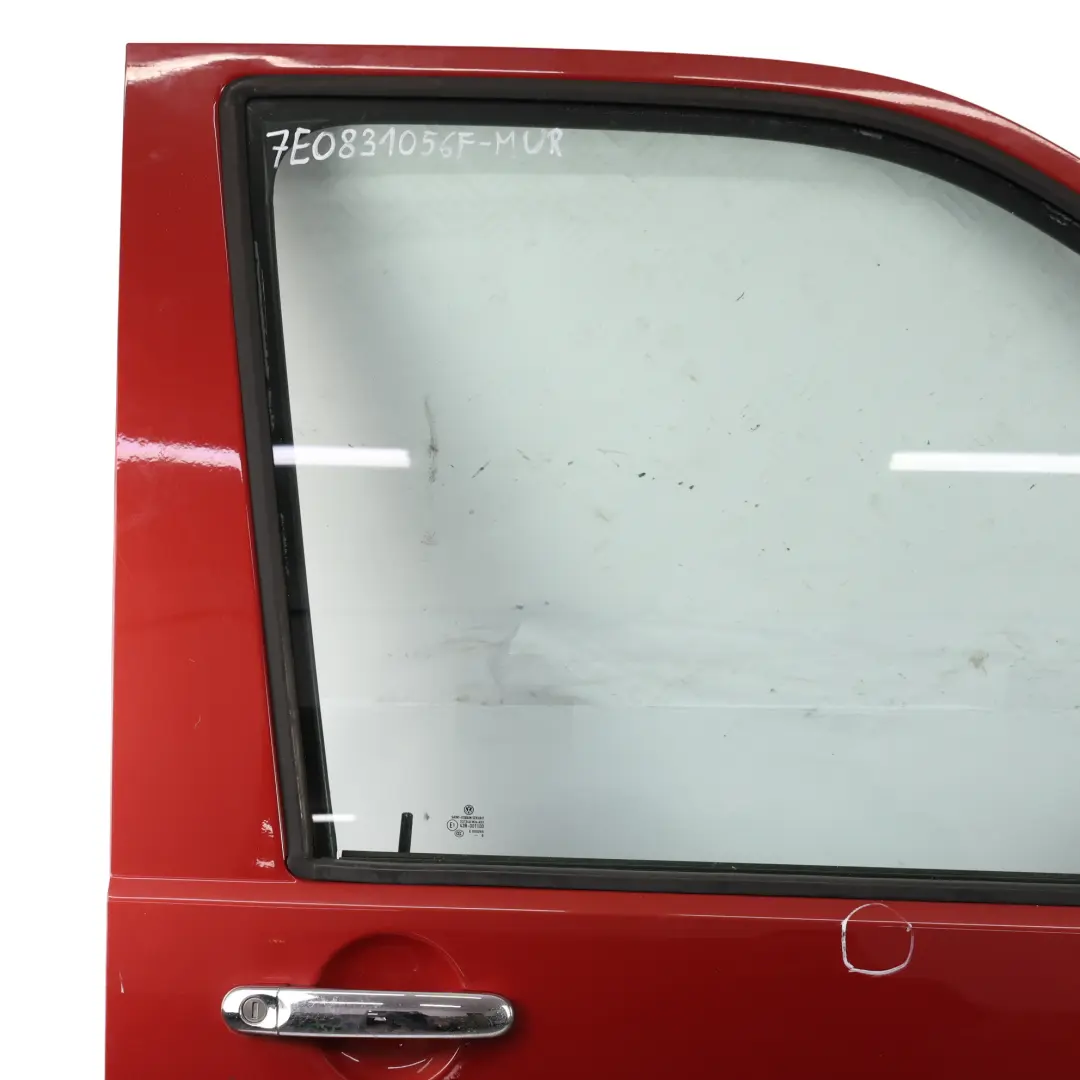 Volkswagen Transporter T6 Porta Anteriore Destra Rosso Murano C3X - SKU 7E0831056F-MUR - Numero di parte 7E0831056F