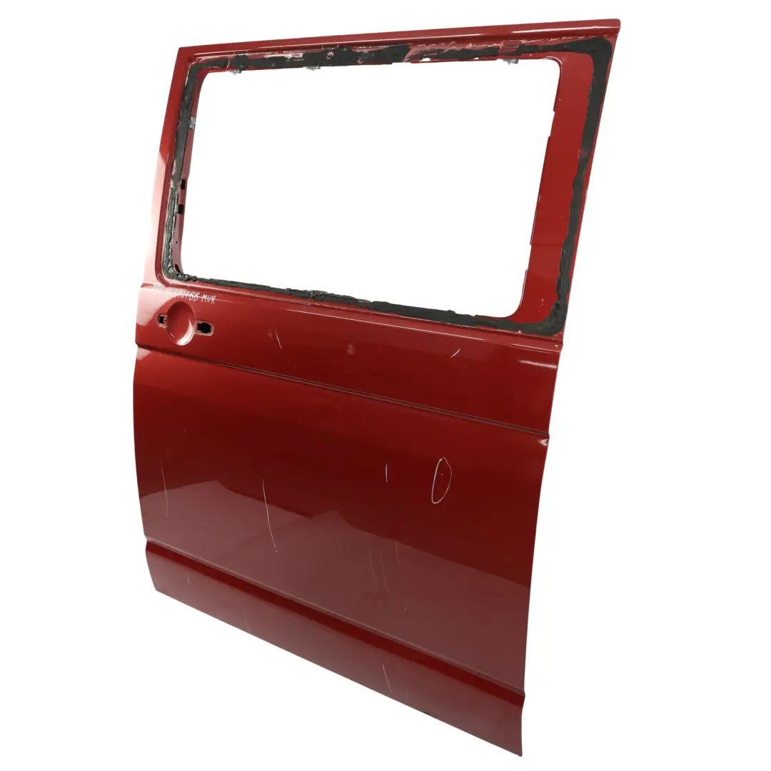 Volkswagen Transporter T6 Drzwi Przesuwne Tylne Lewe Czerwony Murano C3X - SKU 7E0843107BB-MUR - Numer Części 7E0843107BB