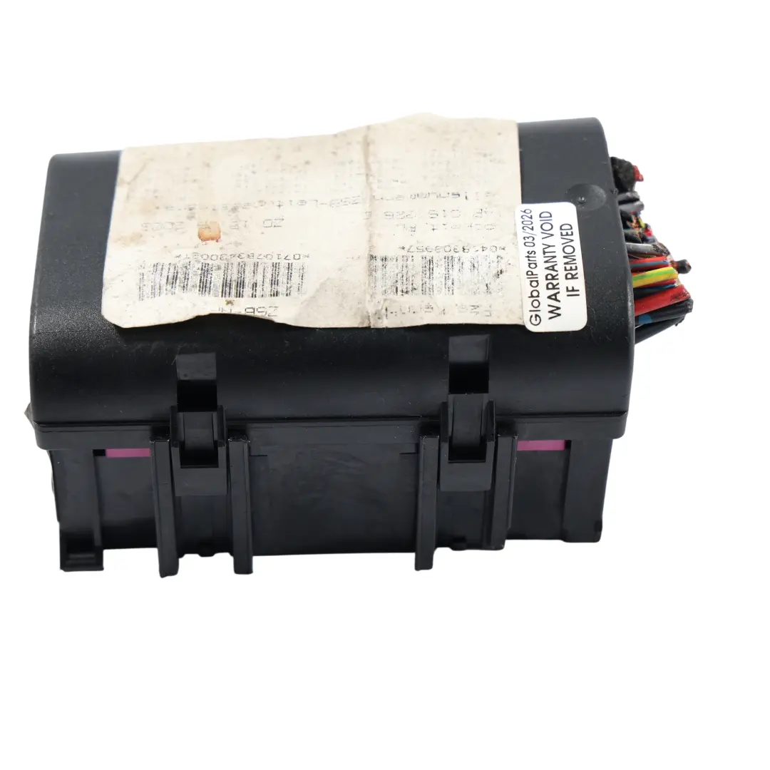 Volkswagen Transporter T5 Module Unité Contrôle Boîte Fusibles - SKU 7E0937617 - Numéro de pièce 7E0937617