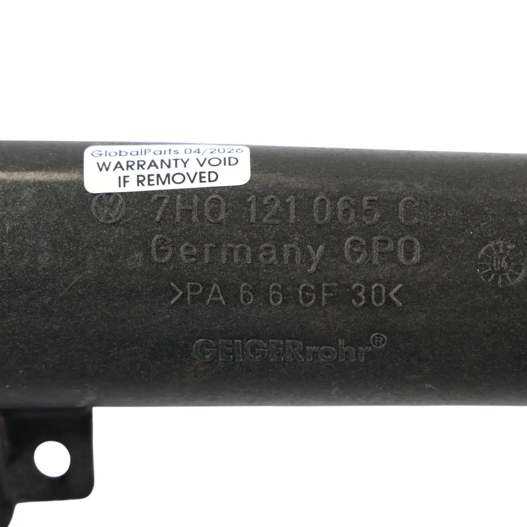 Volkswagen T5 7H 7J Transporter Coolant Pipe Hose Tube Line Diesel - SKU 7H0121065C - Part number 7H0121065C