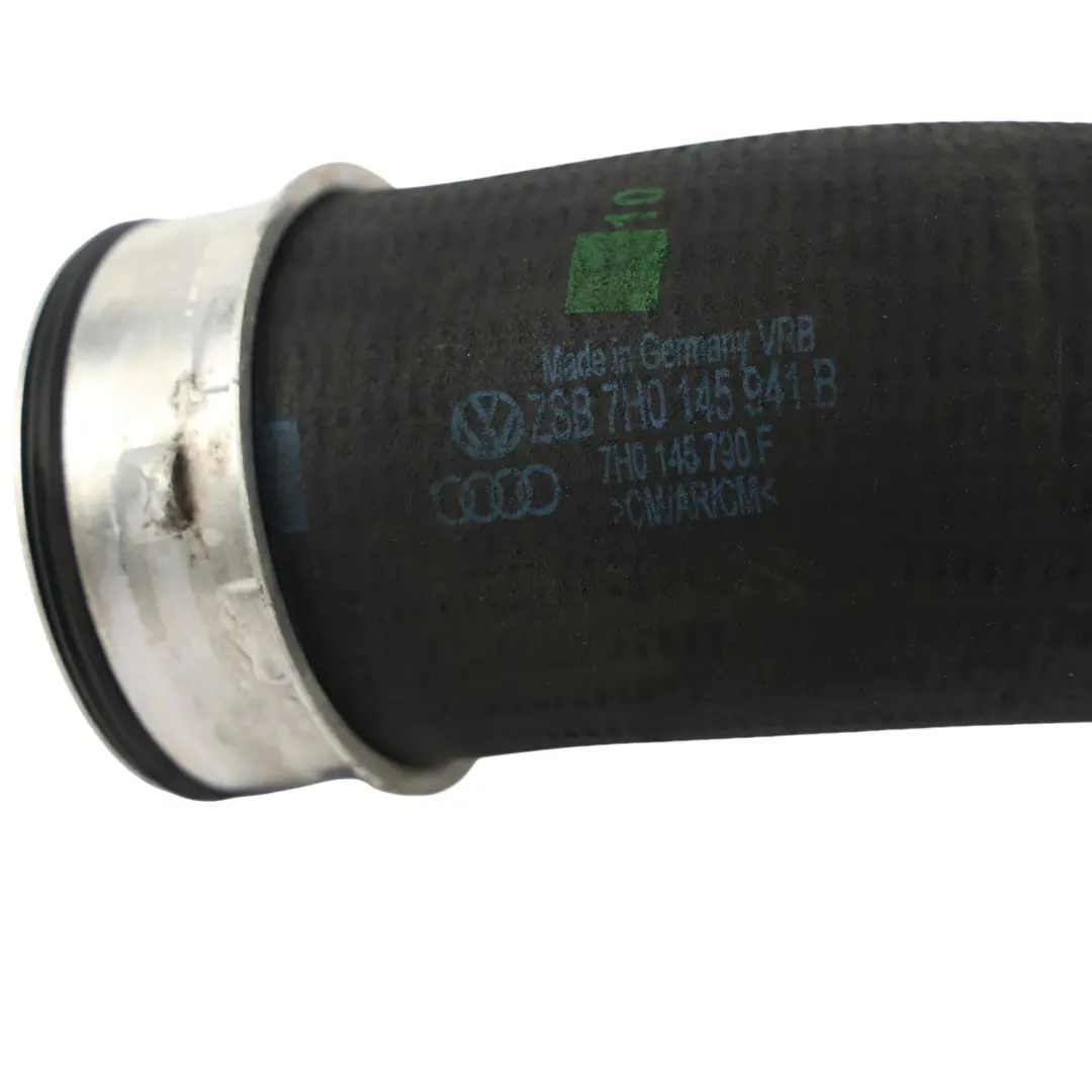 Manguera Tubo Admisión Intercooler 2.5 TDI para Volkswagen Transporter T5 con número de pieza 7H0145941B Volkswagen Transporter T5 Manguera Tubo Admisión Intercooler 2.5 TDI - SKU 7H0145941B - Número de pieza 7H0145941B
