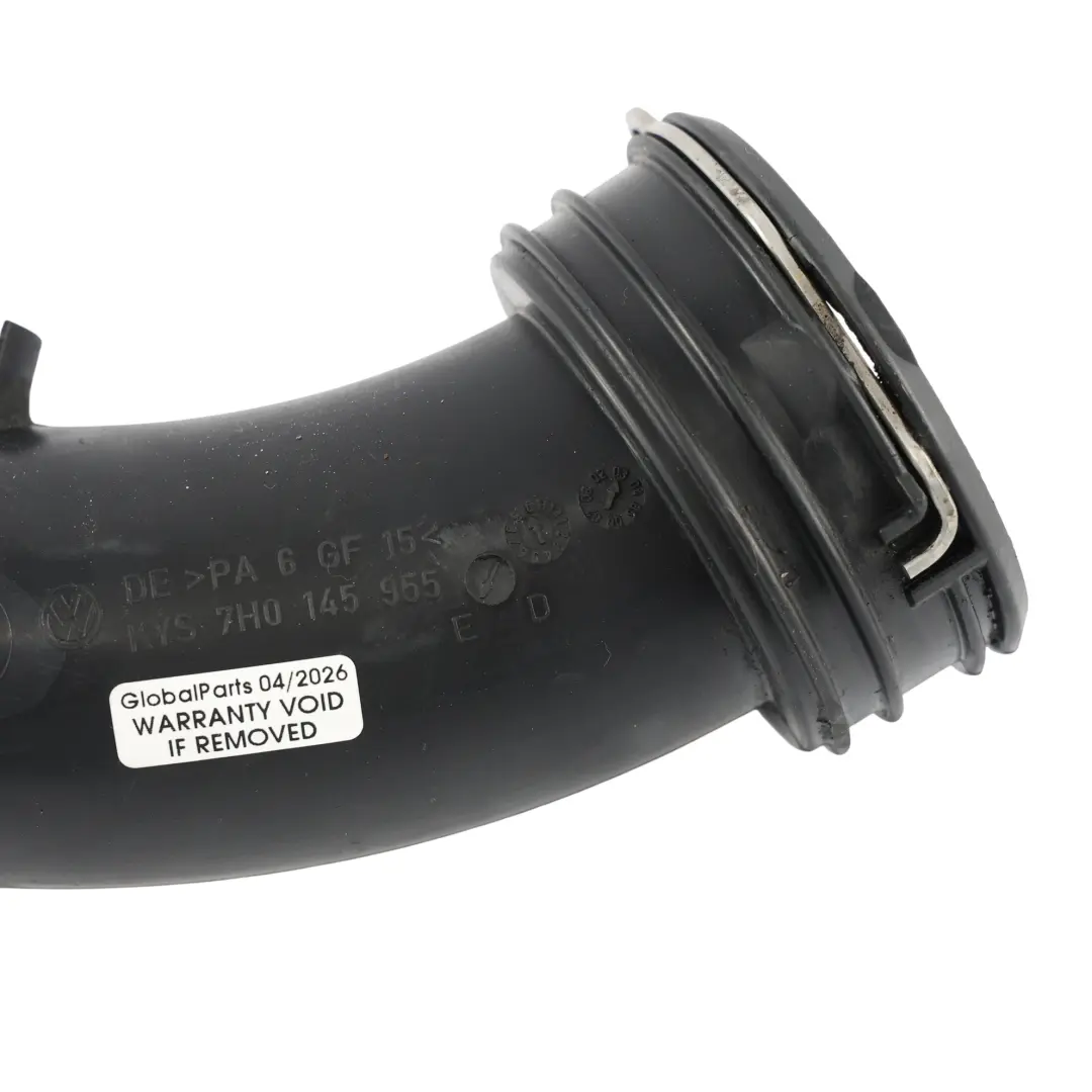 7H 7J Turbo Luft Kühler Schlauch Rohr für Volkswagen Transporter T5 mit Teilenummer 7H0145955E Volkswagen Transporter T5 7H 7J Turbo Luft Kühler Schlauch Rohr - SKU 7H0145955E - Teilenummer 7H0145955E