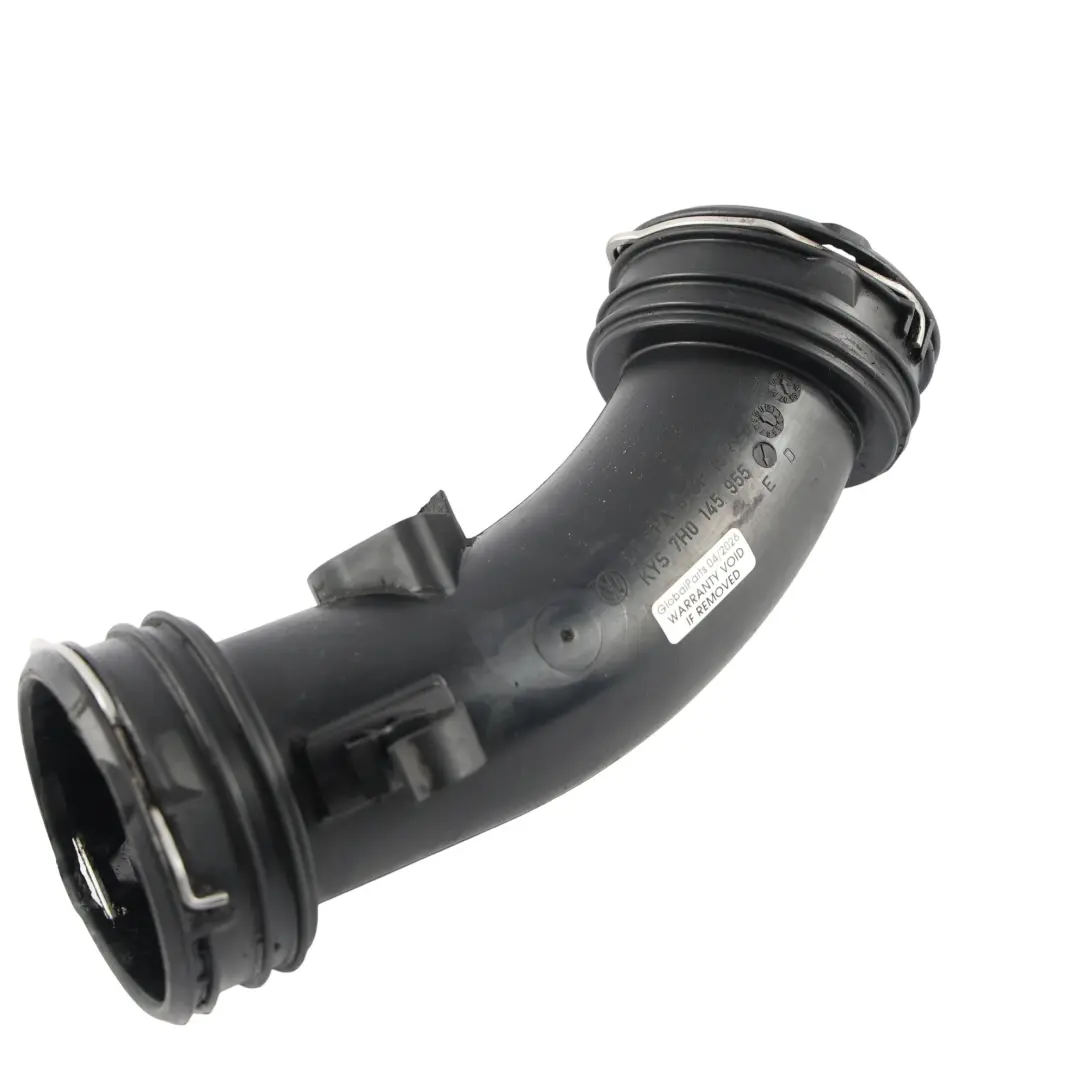 7H 7J Manguera Tubo Enfriador Aire Turbo para Volkswagen Transporter T5 con número de pieza 7H0145955E Volkswagen Transporter T5 7H 7J Manguera Tubo Enfriador Aire Turbo - SKU 7H0145955E - Número de pieza 7H0145955E