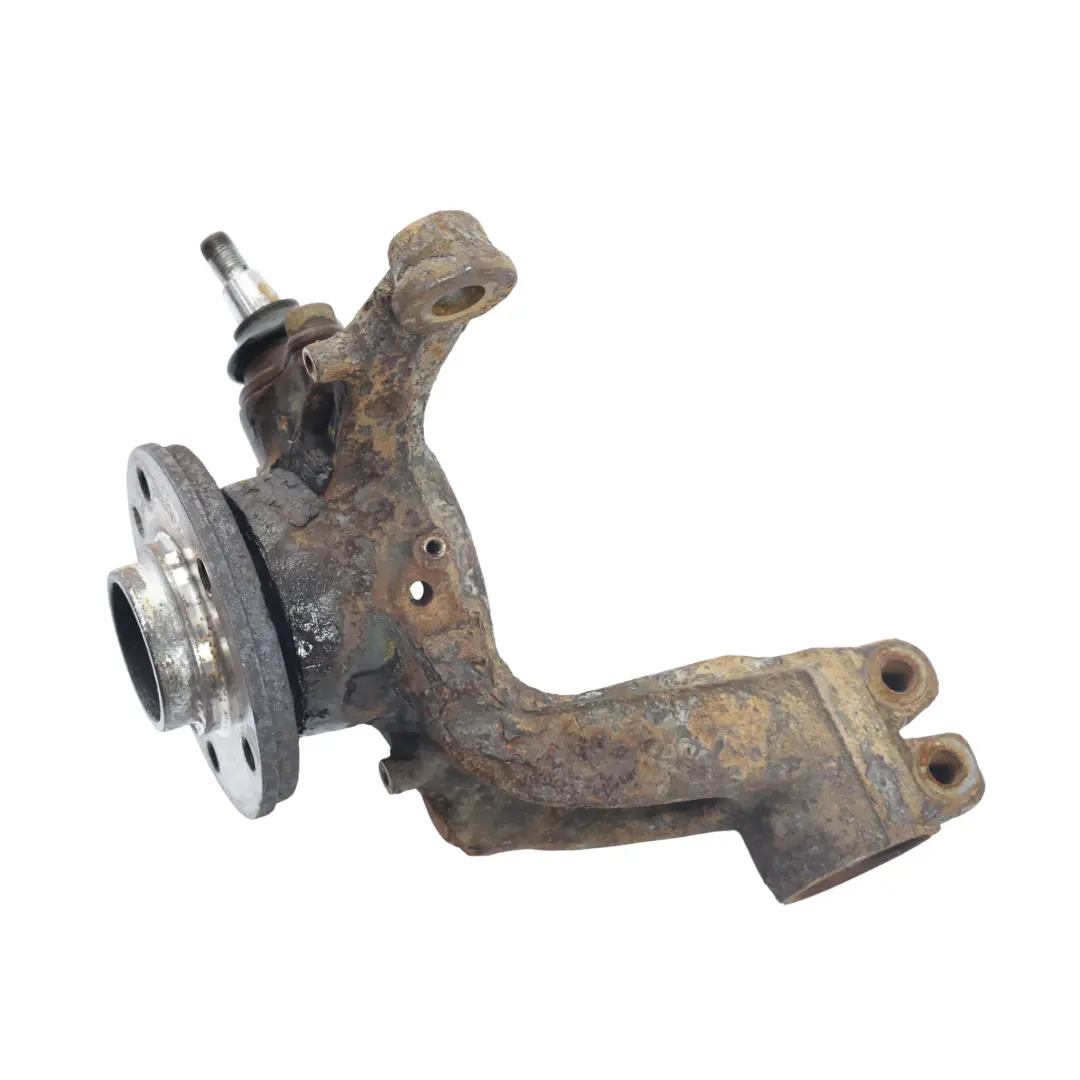 Zwrotnica Piasta Koła Przednia Prawa do Volkswagen Transporter T5 o numerze 7H0407258G Volkswagen Transporter T5 Zwrotnica Piasta Koła Przednia Prawa - SKU 7H0407258G-1 - Numer Części 7H0407258G
