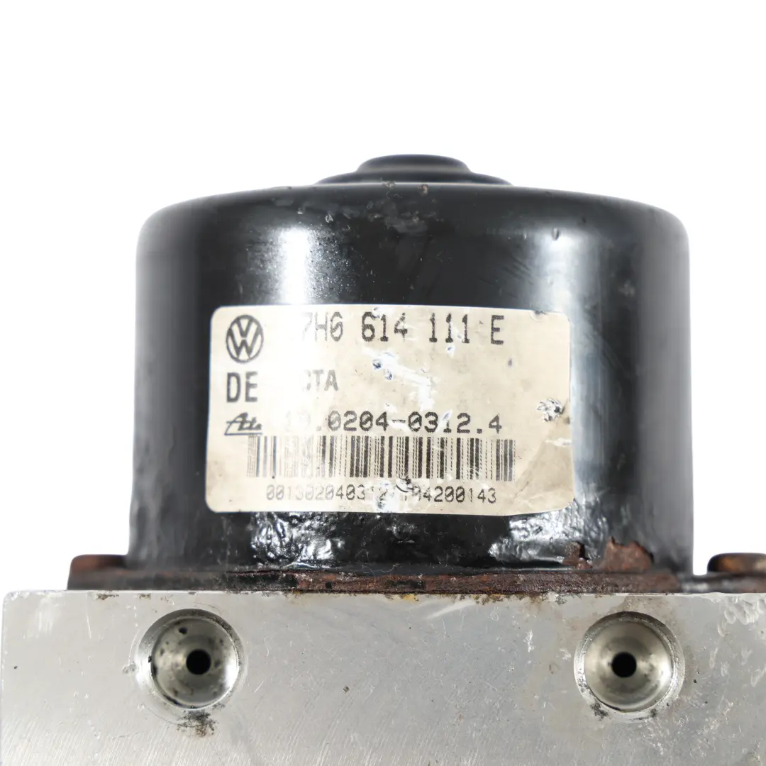 ABS Pump Braking Unit Module Controller 7H0407379E to VW Transporter T5 with Part number 7H0614111E VW Transporter T5 ABS Pump Braking Unit Module Controller 7H0407379E - SKU 7H0614111E - Part number 7H0614111E