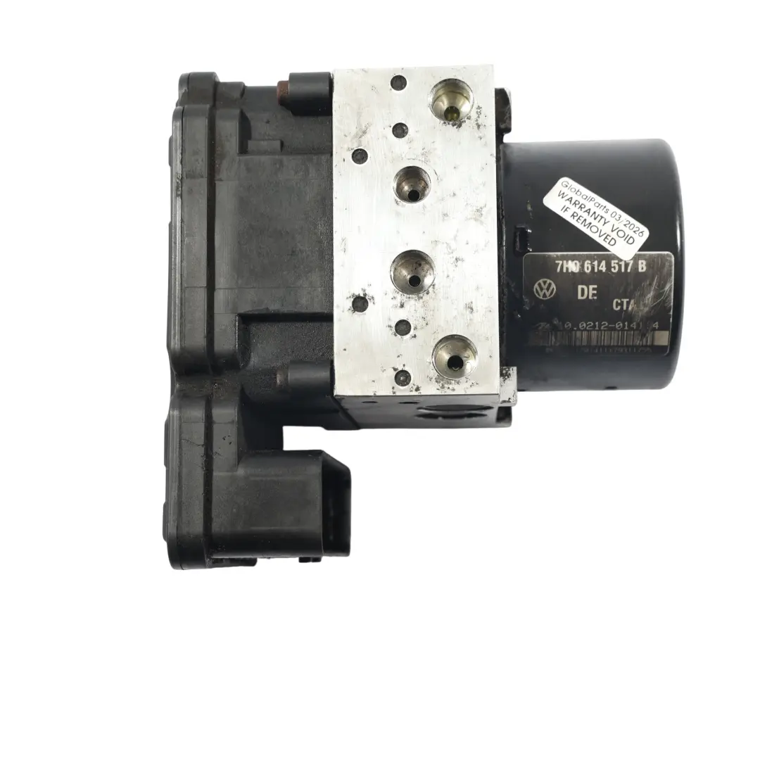 Volkswagen Transporter T5 Modulo Controllo Pompa ABS ECU 2.5 - SKU 7H0614517B - Numero di parte 7H0614517B