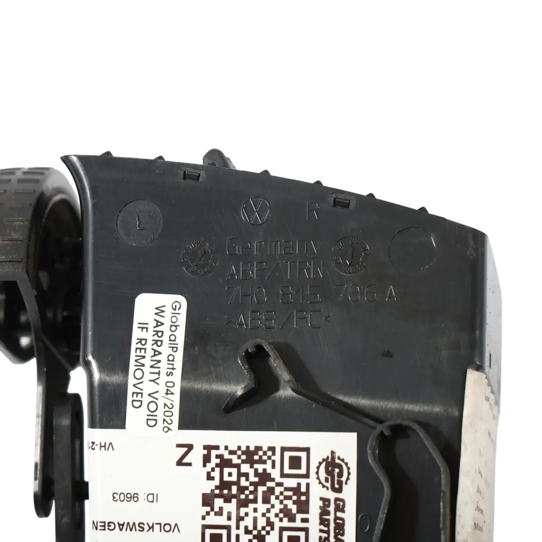 Volkswagen Transporter T5 Armaturenbrett Luftdüse Gitter Links - SKU 7H0815706A - Teilenummer 7H0815706A